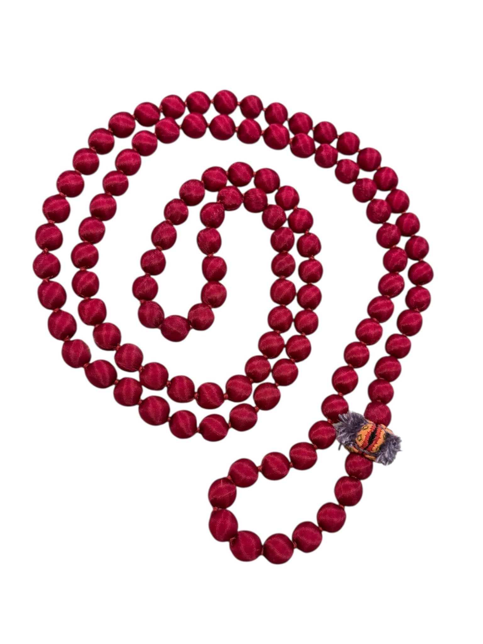 Collana Il Baco Da Seta Cuscini di garnet nhdi piccole palline