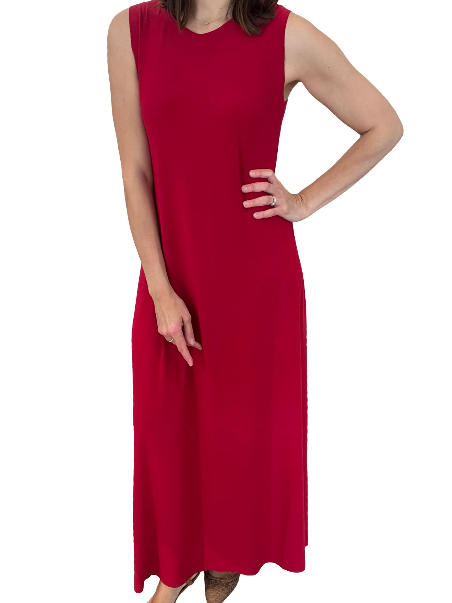 Vestido Norma Kamali Rojo