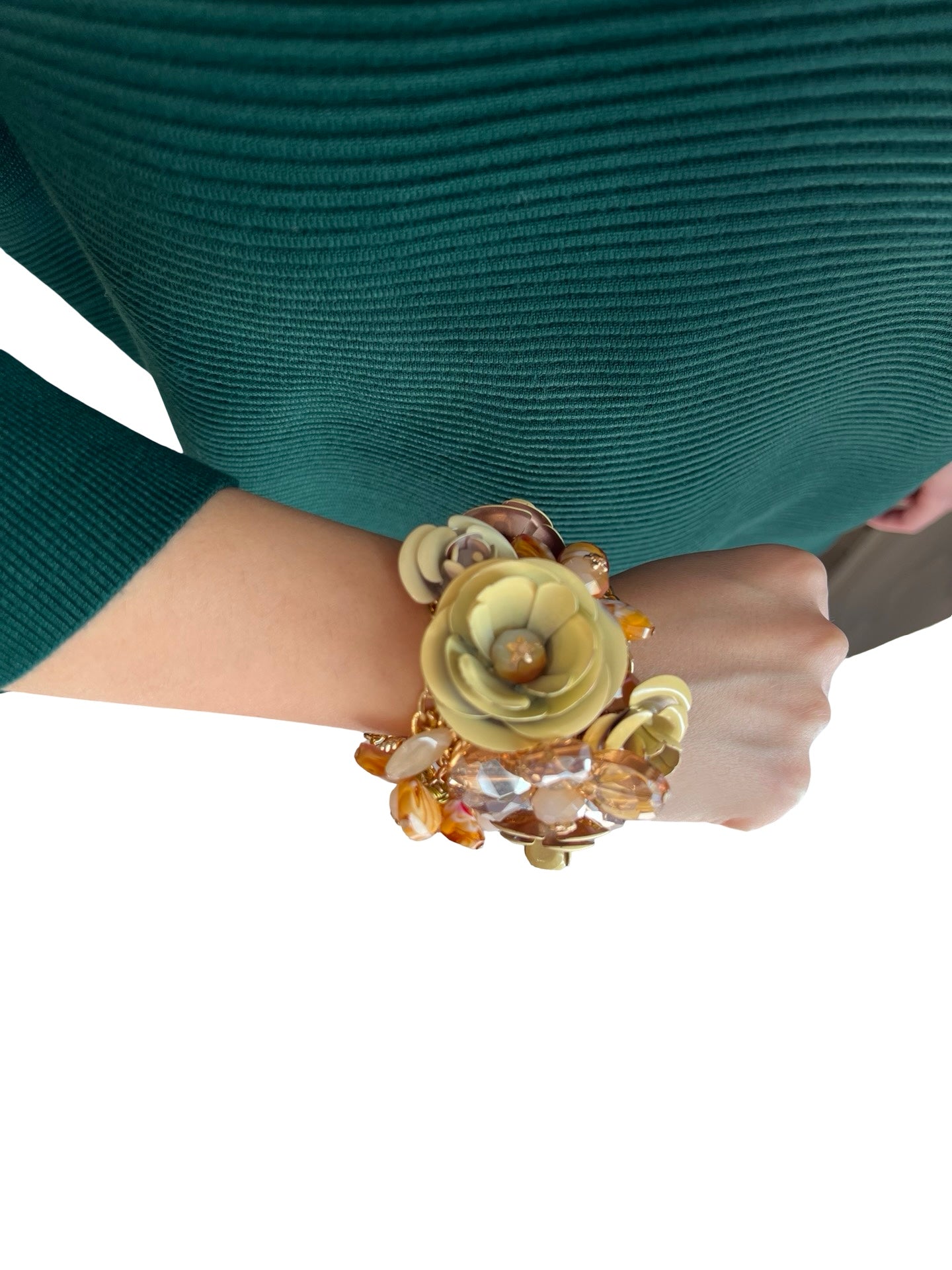 Bracciale Il Baco Da Seta Catena di fiori