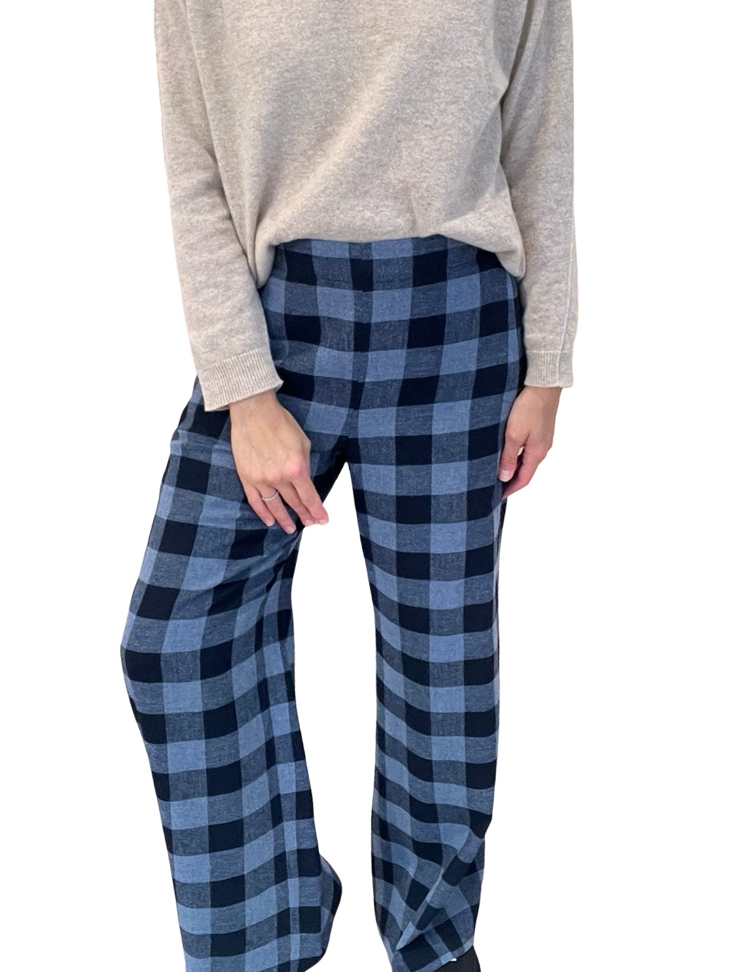 Pantalon Agoefilo Cuadros Ancho