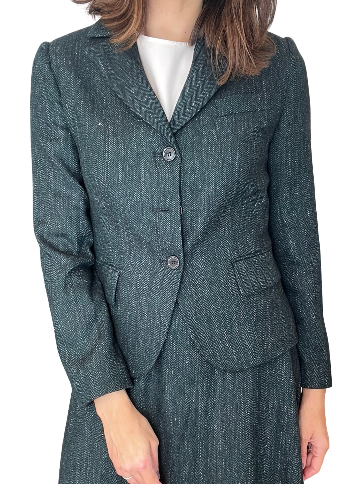 Blazer Adele Entallada Espiga