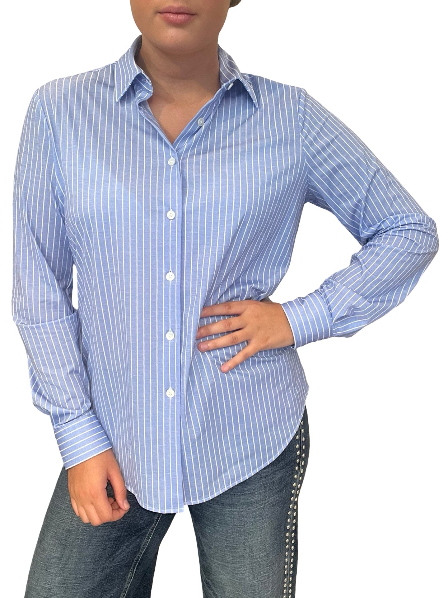 Chemise Techno Academy rayée