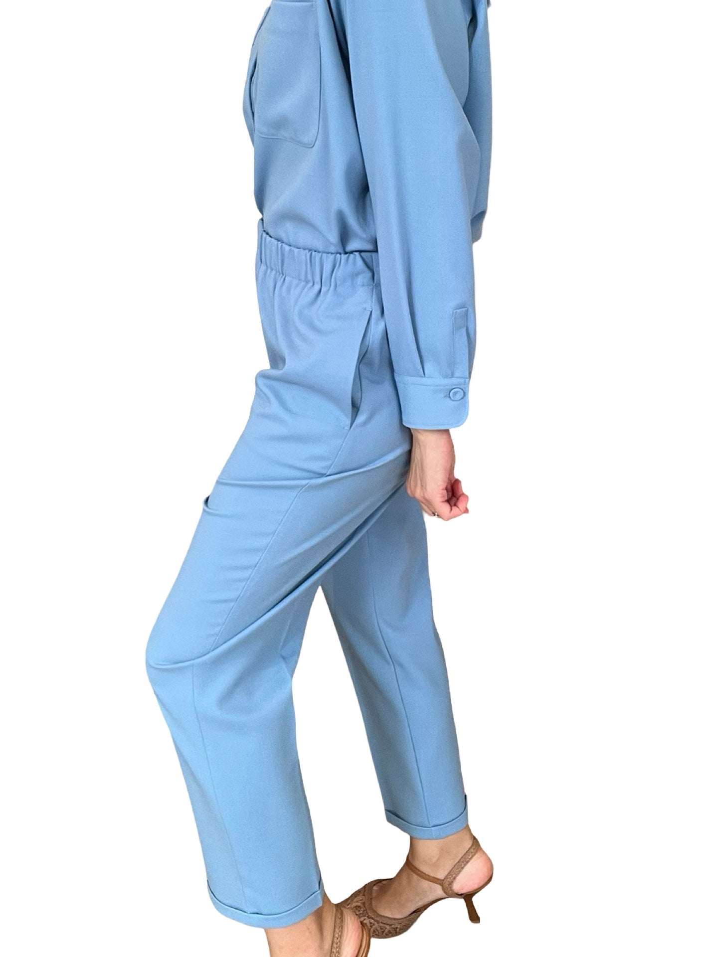 Pantaloni dritti Rosso35