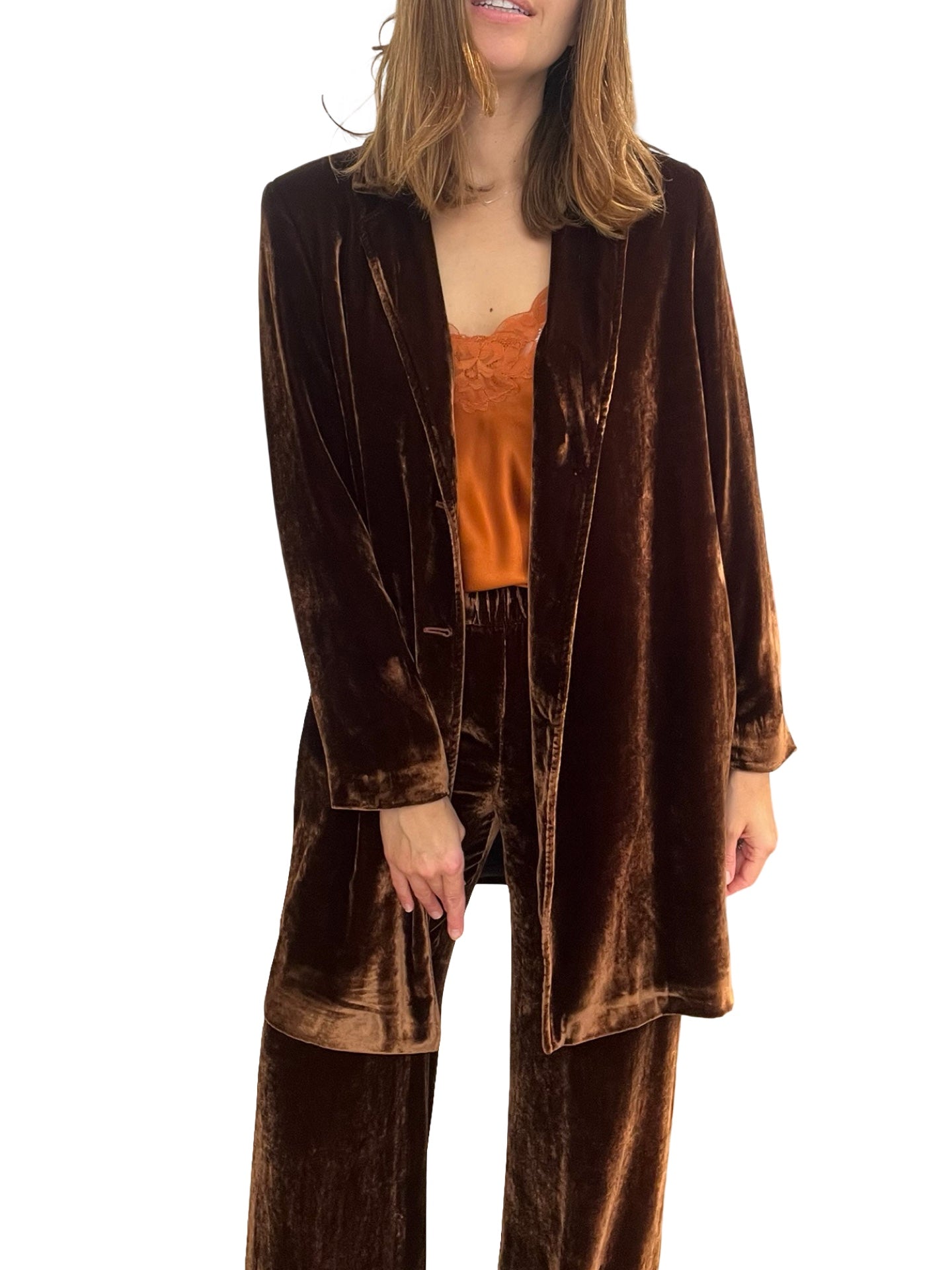 Cappotto in velluto Diega