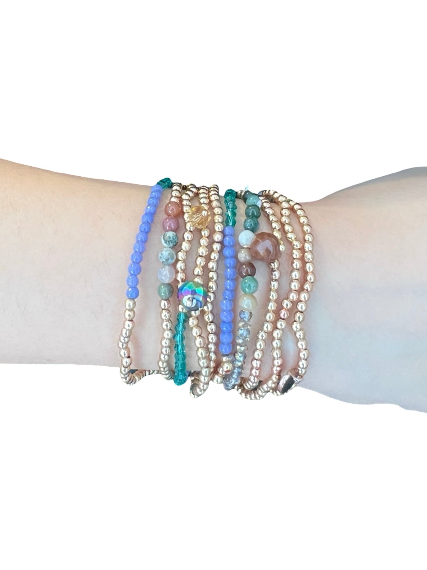 Bracelet Il Baco Da Seta Blue Balls Laps