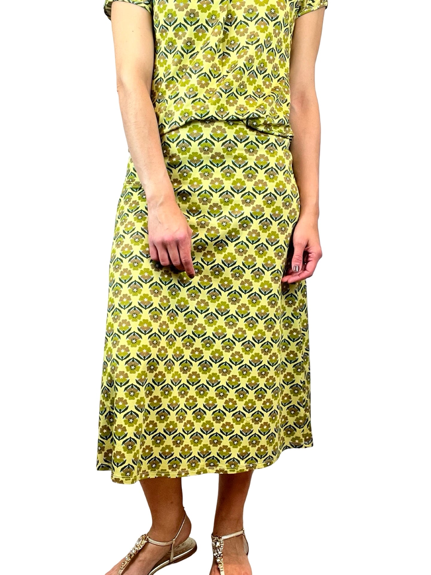 Falda Monika Varga Margaritas Verde