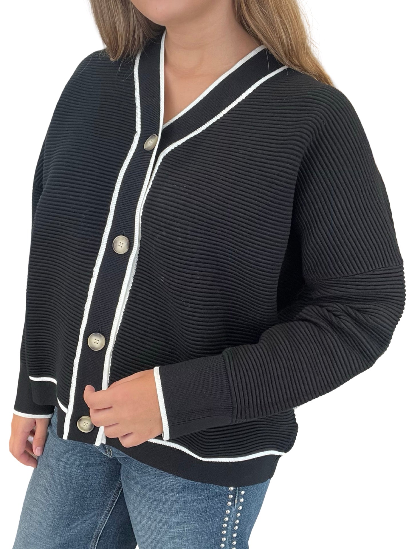 Cardigan Paisie Canale Bicolor