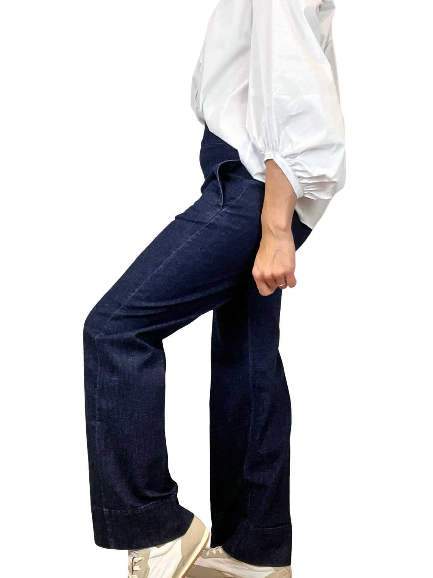 Jeans rilassati a gamba larga di Cigala