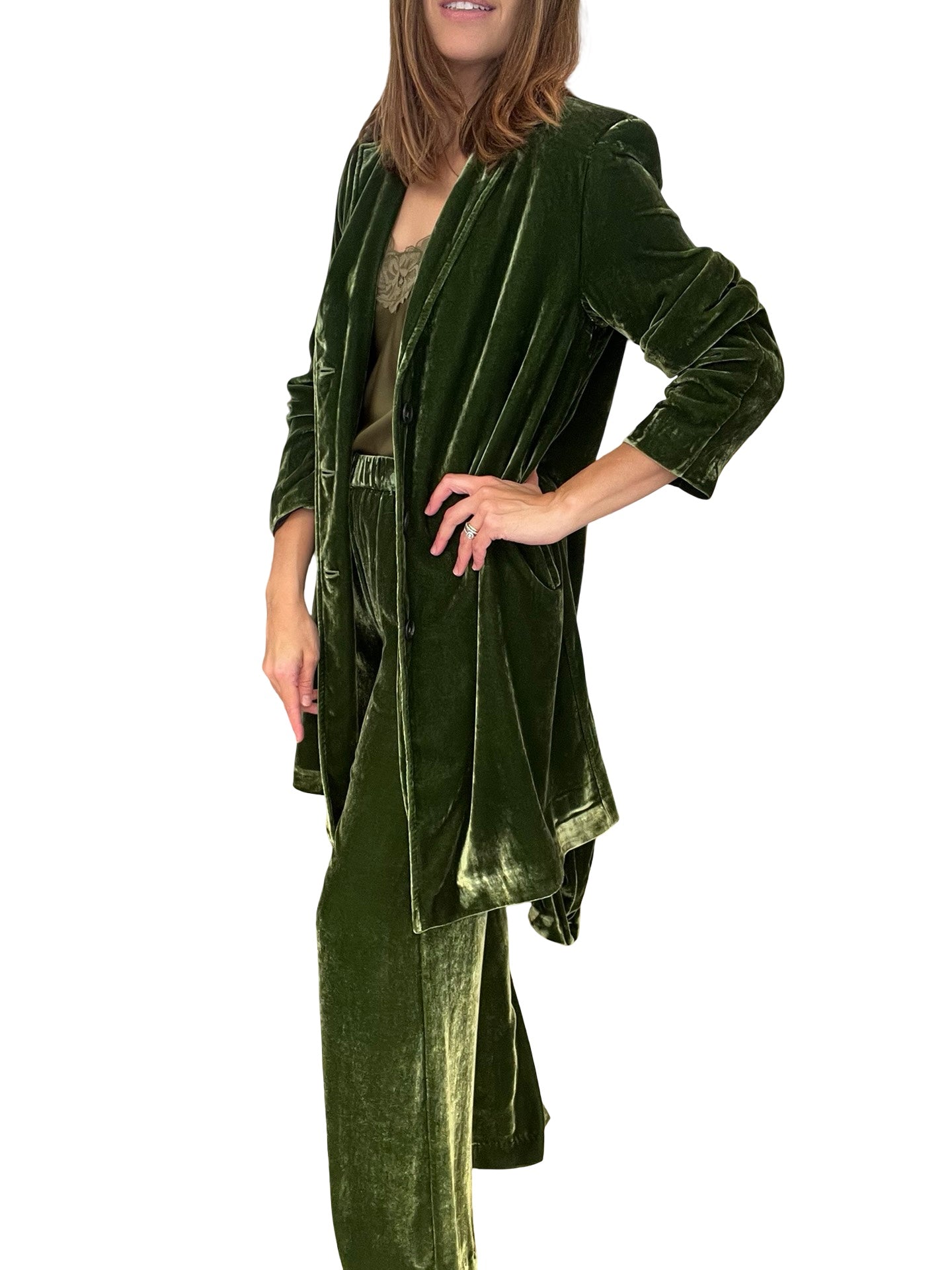 Cappotto in velluto Diega