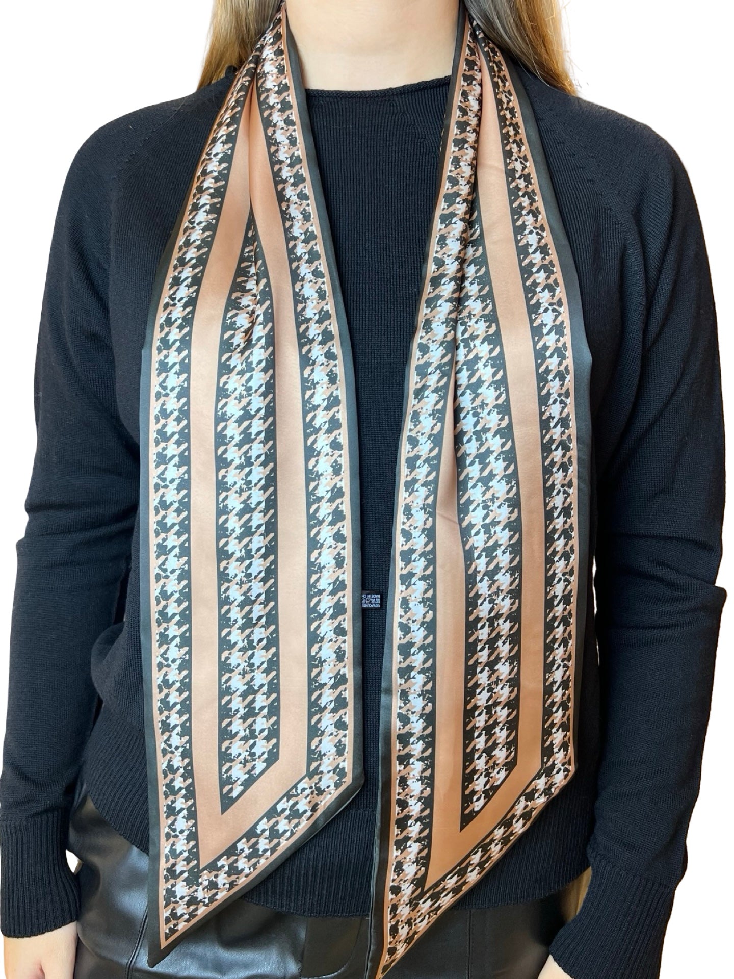 Twilly Il Baco Da Seta Estampado Geométricos Rayas