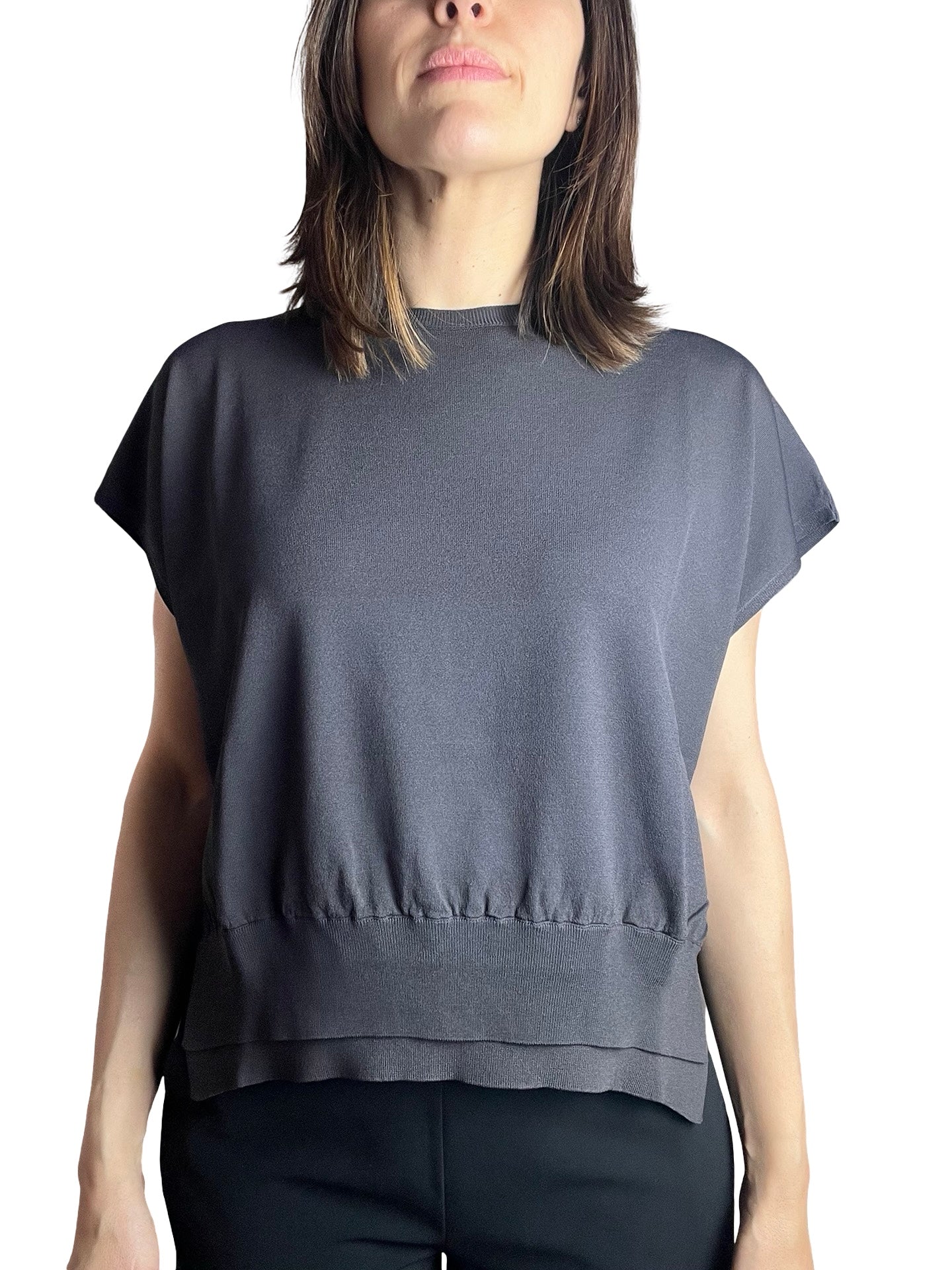 Lightweight Conti Drop Sleeve Sweater