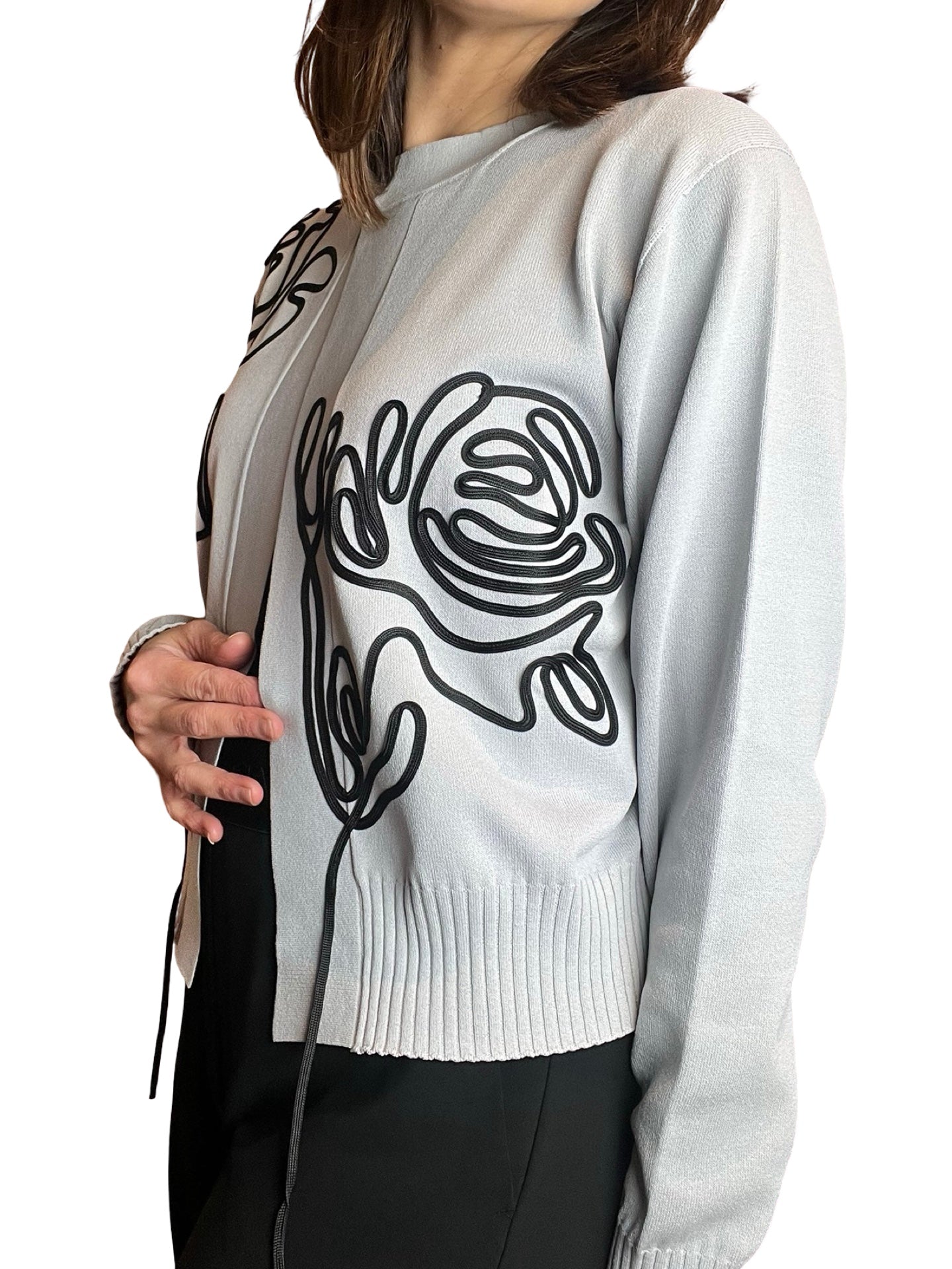 Cardigan Liviana Conti Bordada