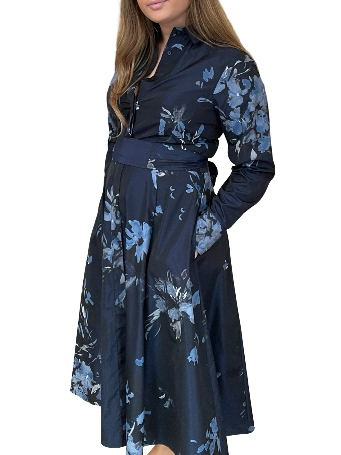 Vestido Rosso35 Camisero Estampado Flor