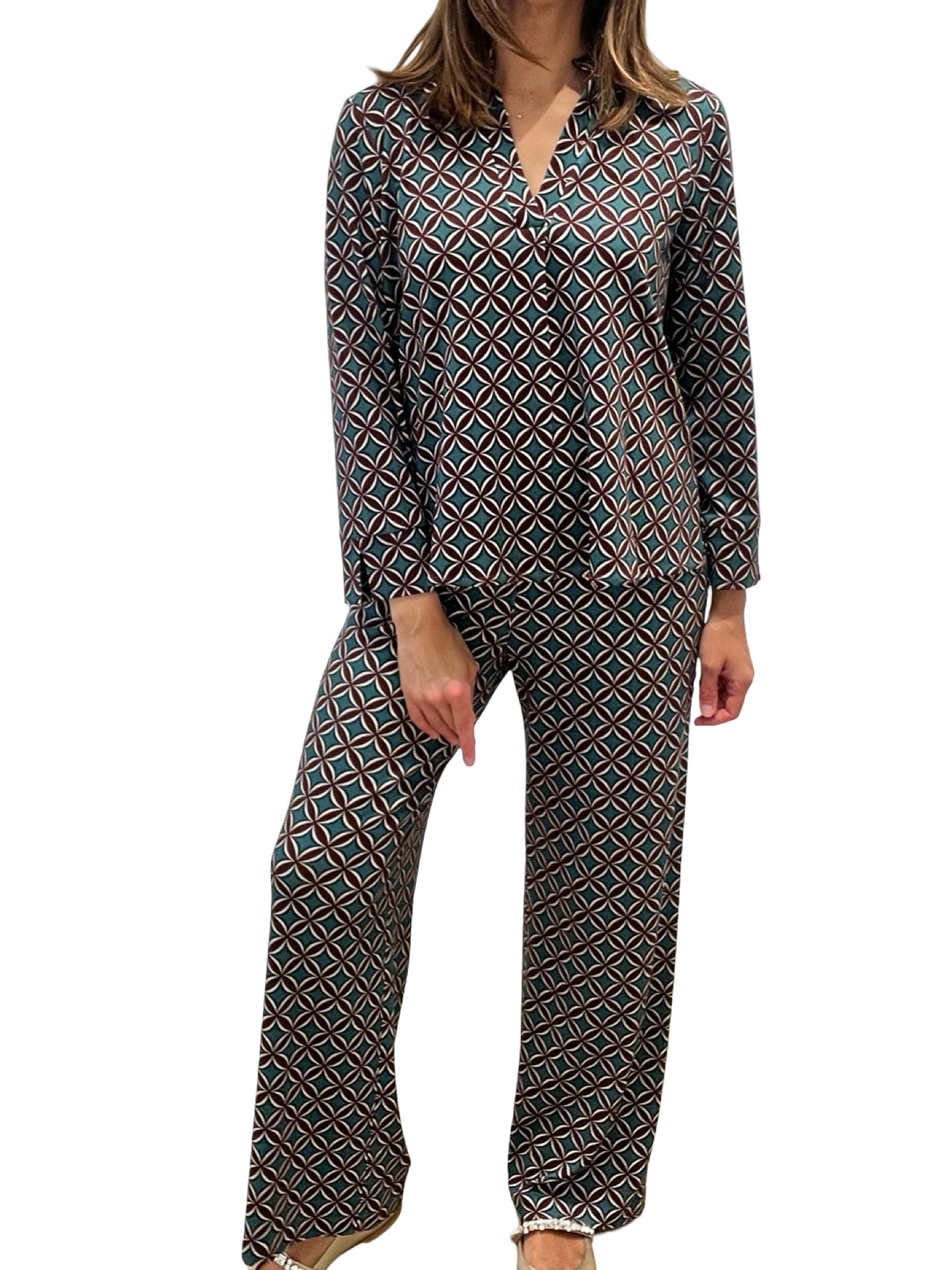 Monika varga pantalon imprimé flor