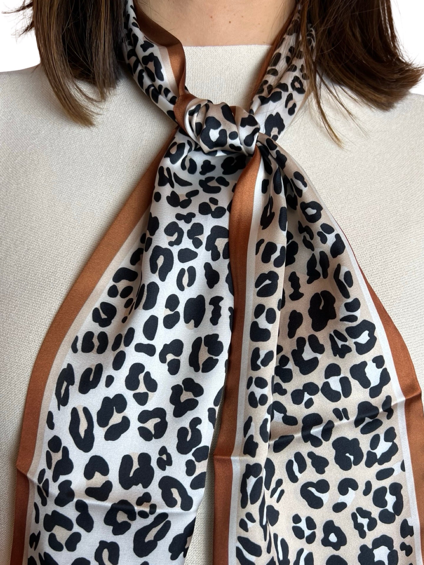 Twilly Il Baco Da Seta Stampa leopardata