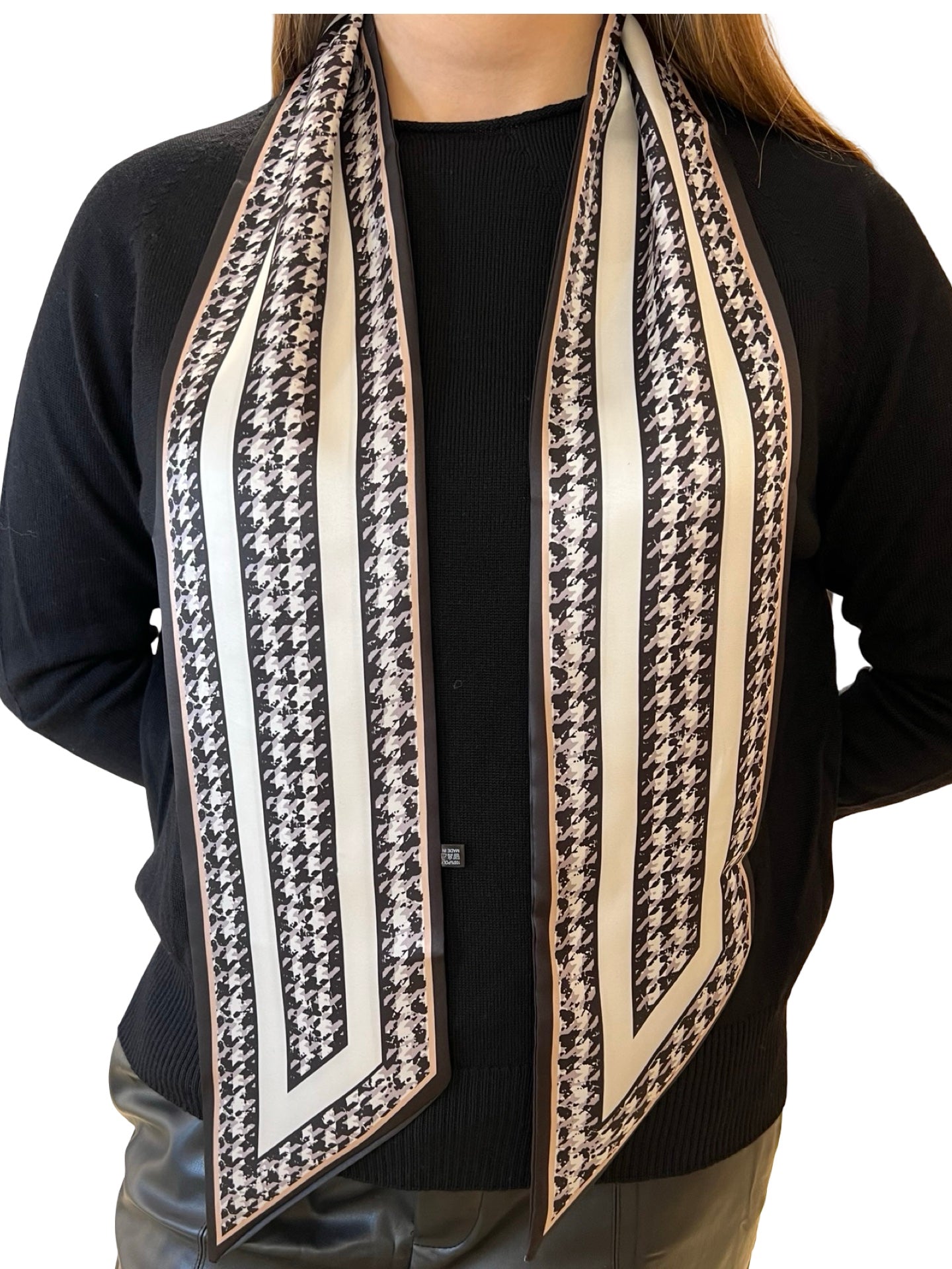 Twilly Il Baco Da Seta Estampado Geométricos Rayas