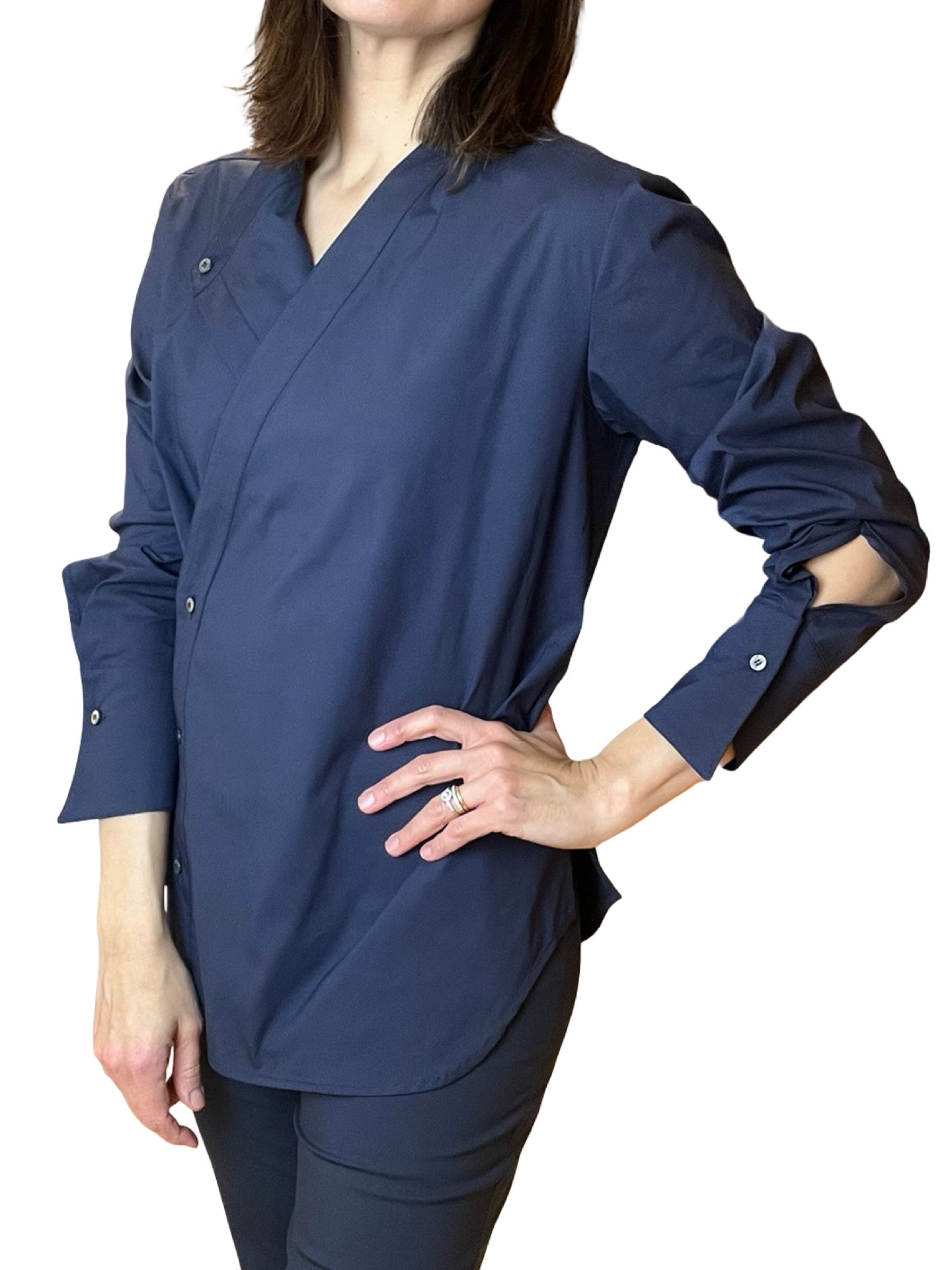 Conti Lightweight Crossover Blouse