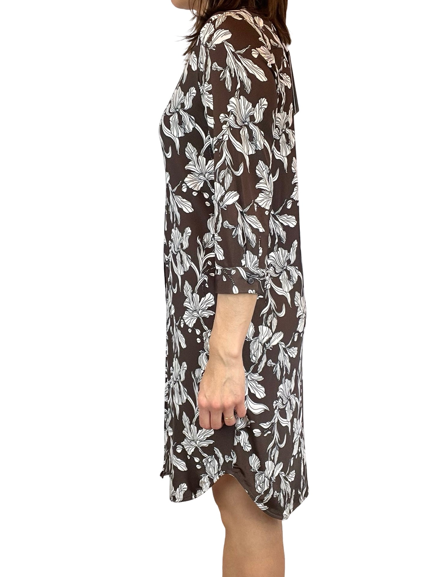 Rosso 35 Printed Shirt Dress