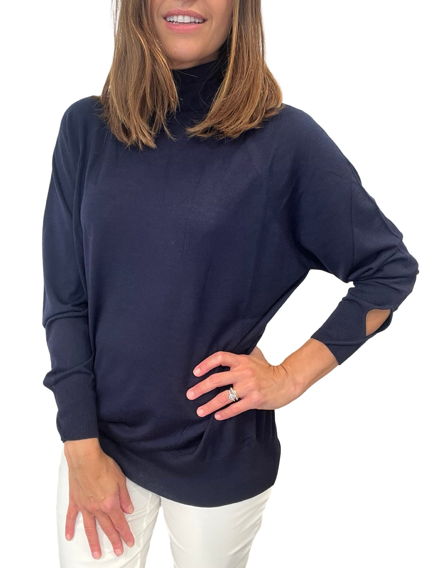 LIVIAN Jersey Conti Neck Opening