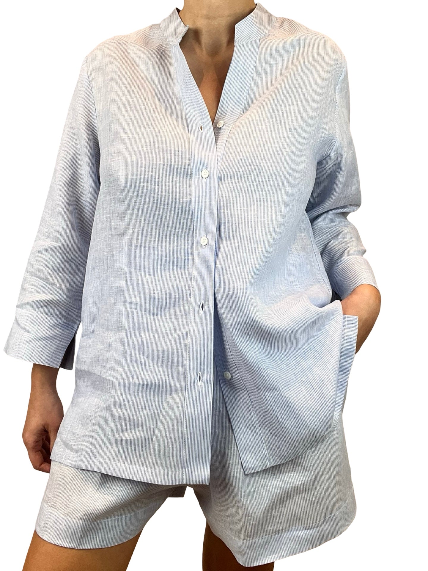 Whyci Milano Mau Striped Blouse