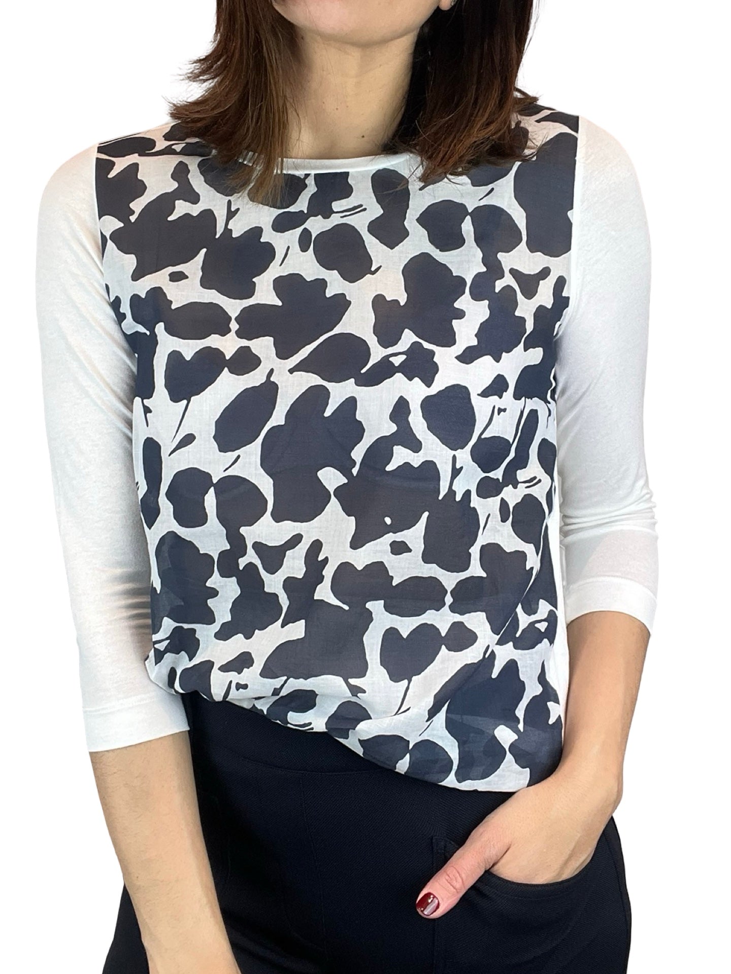 Camiseta Whyci Milano Estampado Manchas