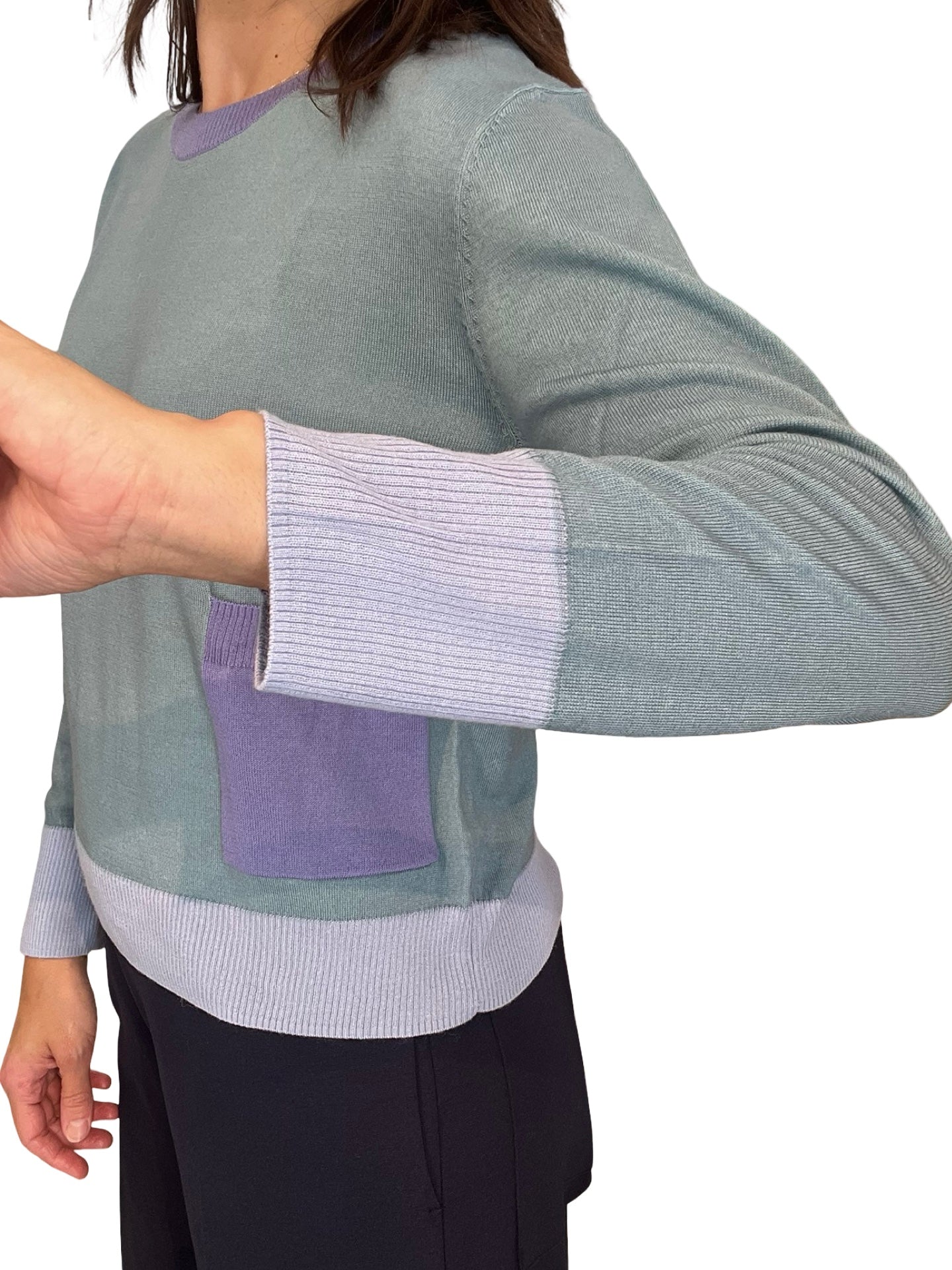 Jersey in Bed with you long sleeve bicolor pockets