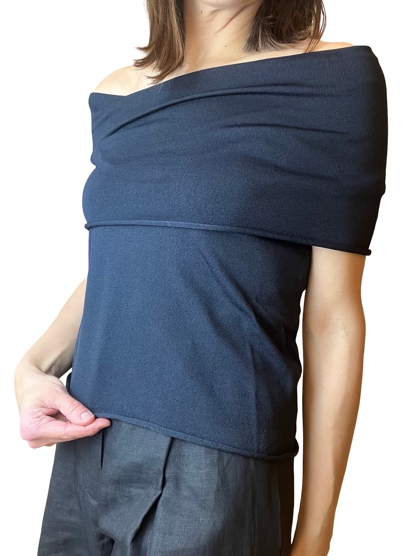 Top Liviana Conti Punto Hombros Descubiertos