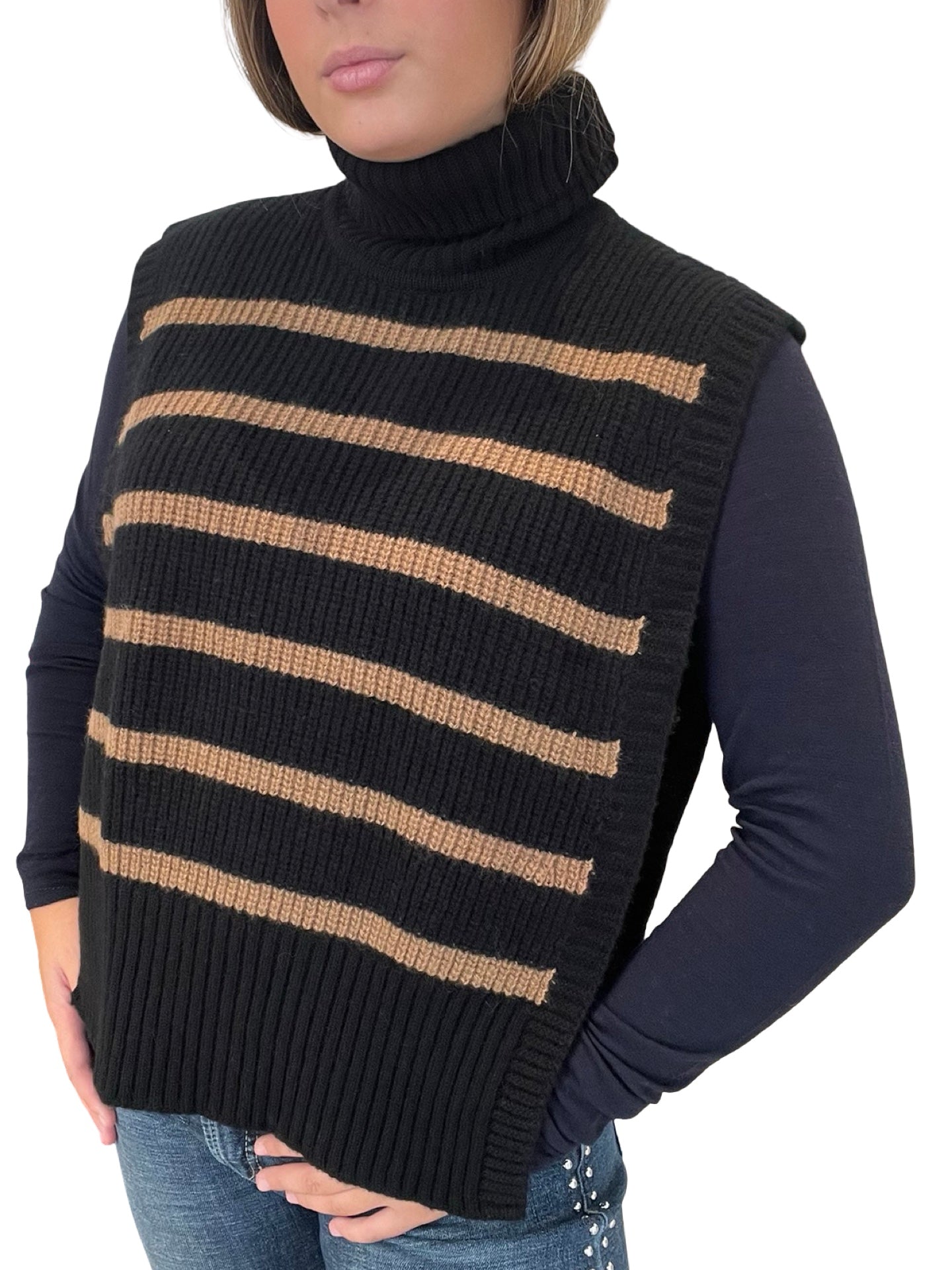 Cuello Davantino Cisne Rayas