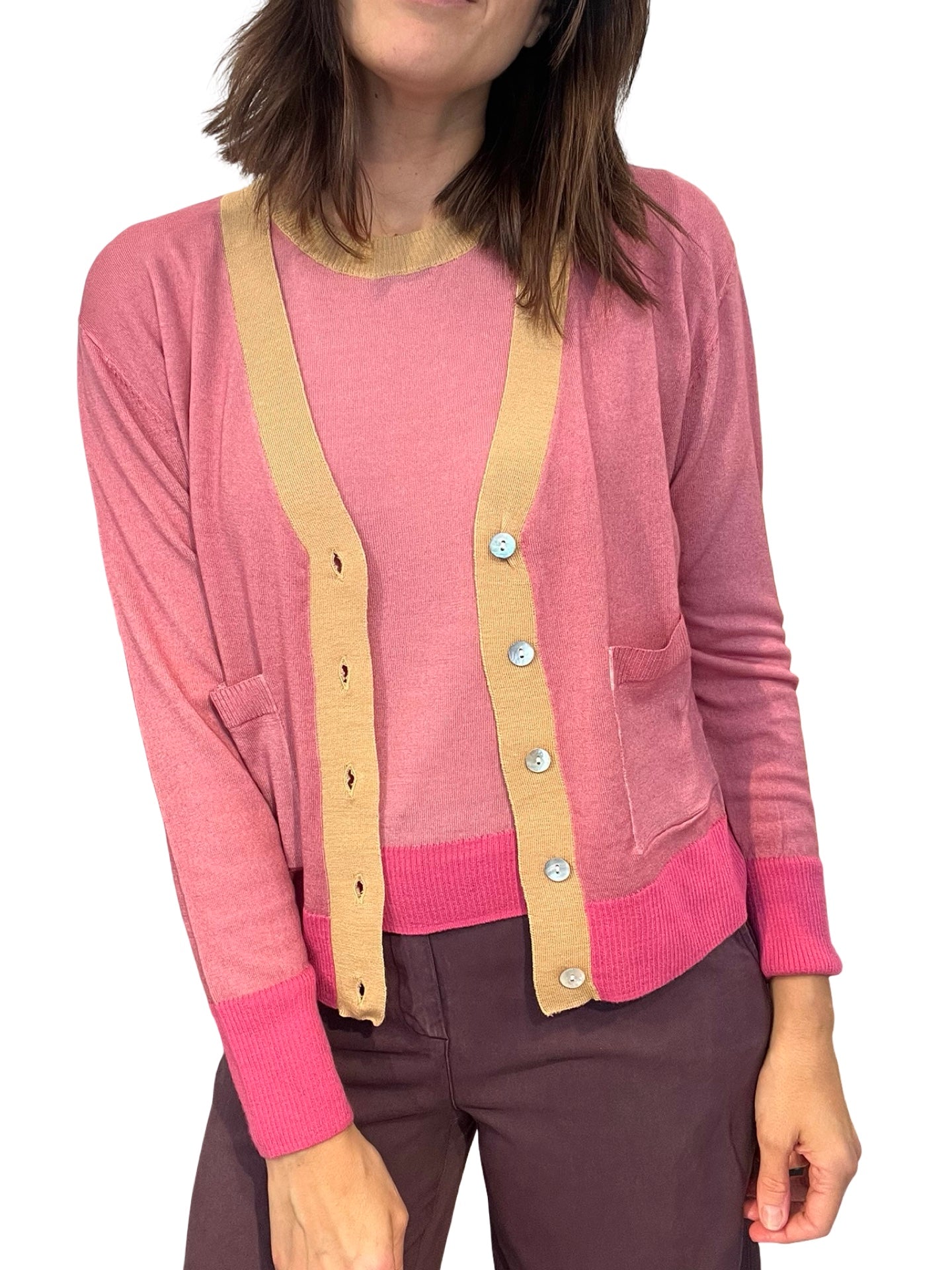 Cardigan In Bed With You Bolsillos Lisos