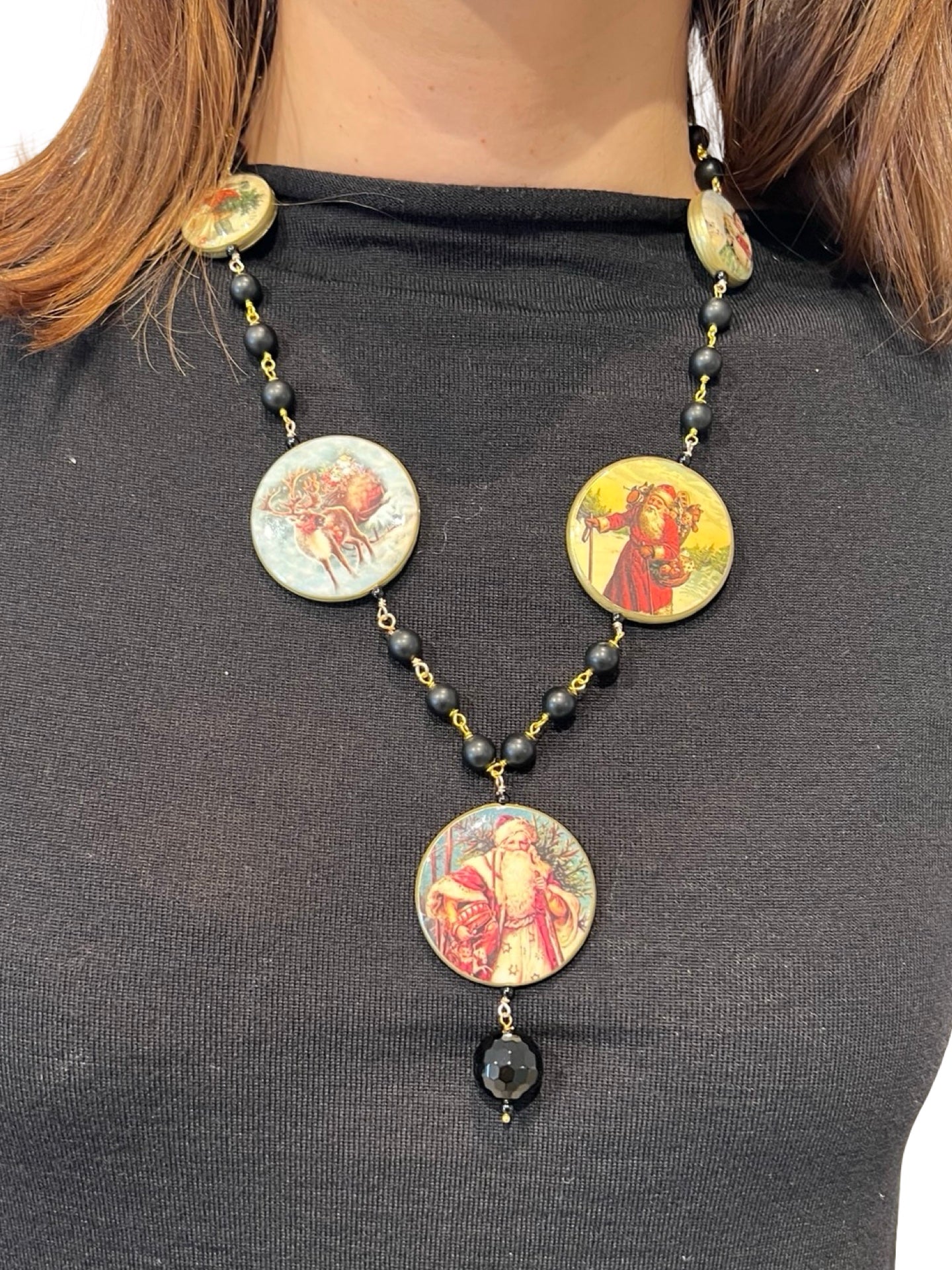 Fabrizio Marcantelli Collier Médailles de Noël