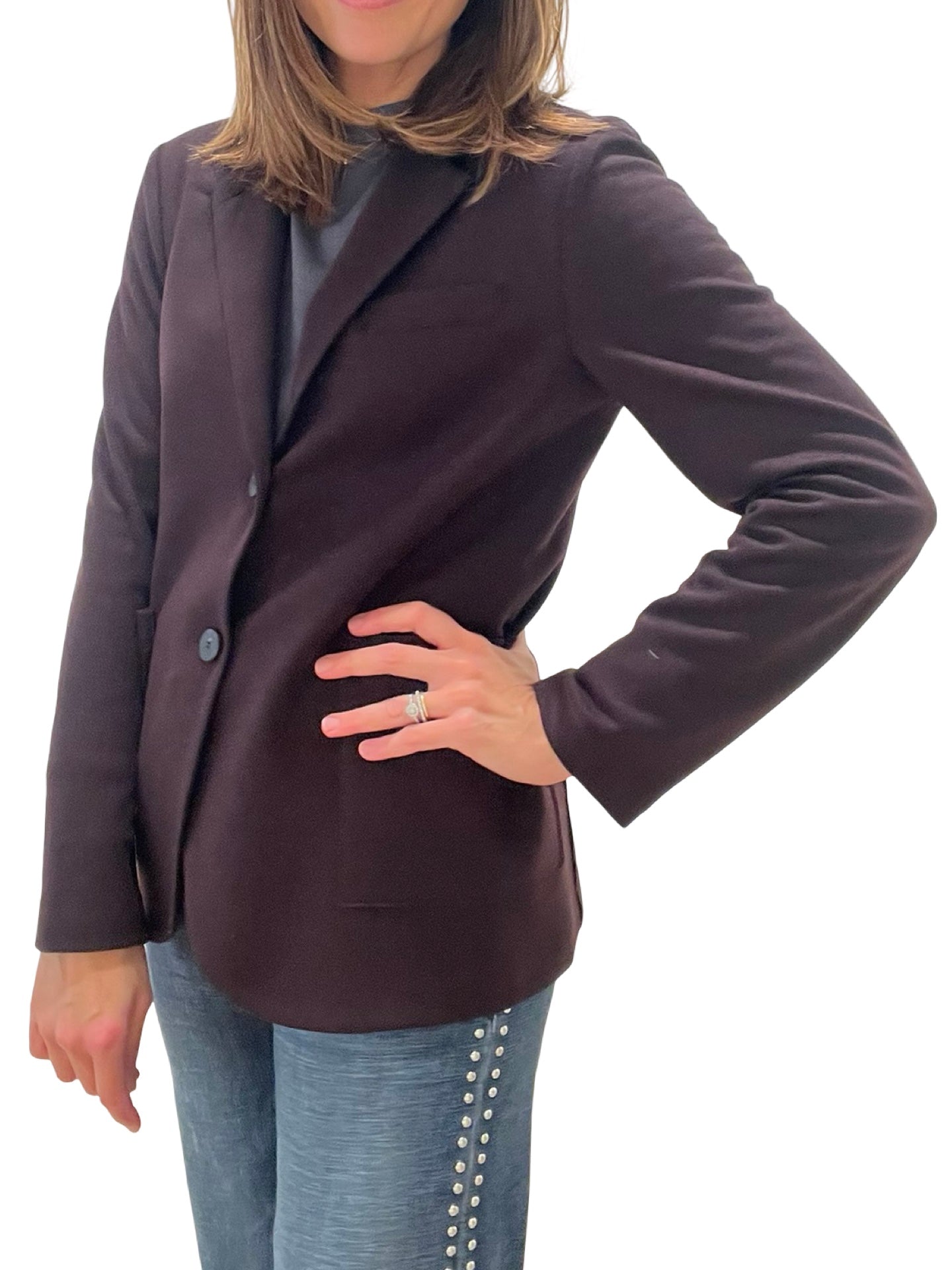 Blazer Lisa Merino Harris Wharf London Burdeos