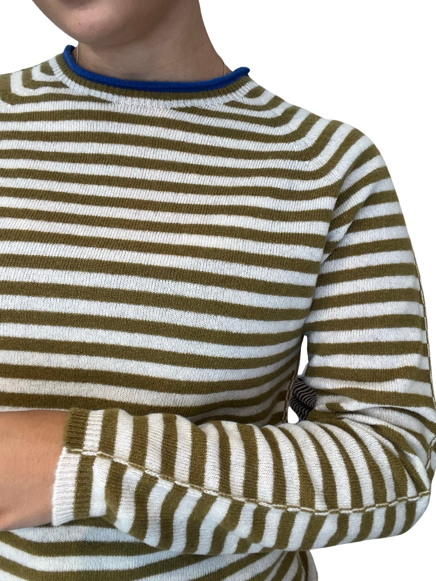 Jersey Floor Rayas Entallado