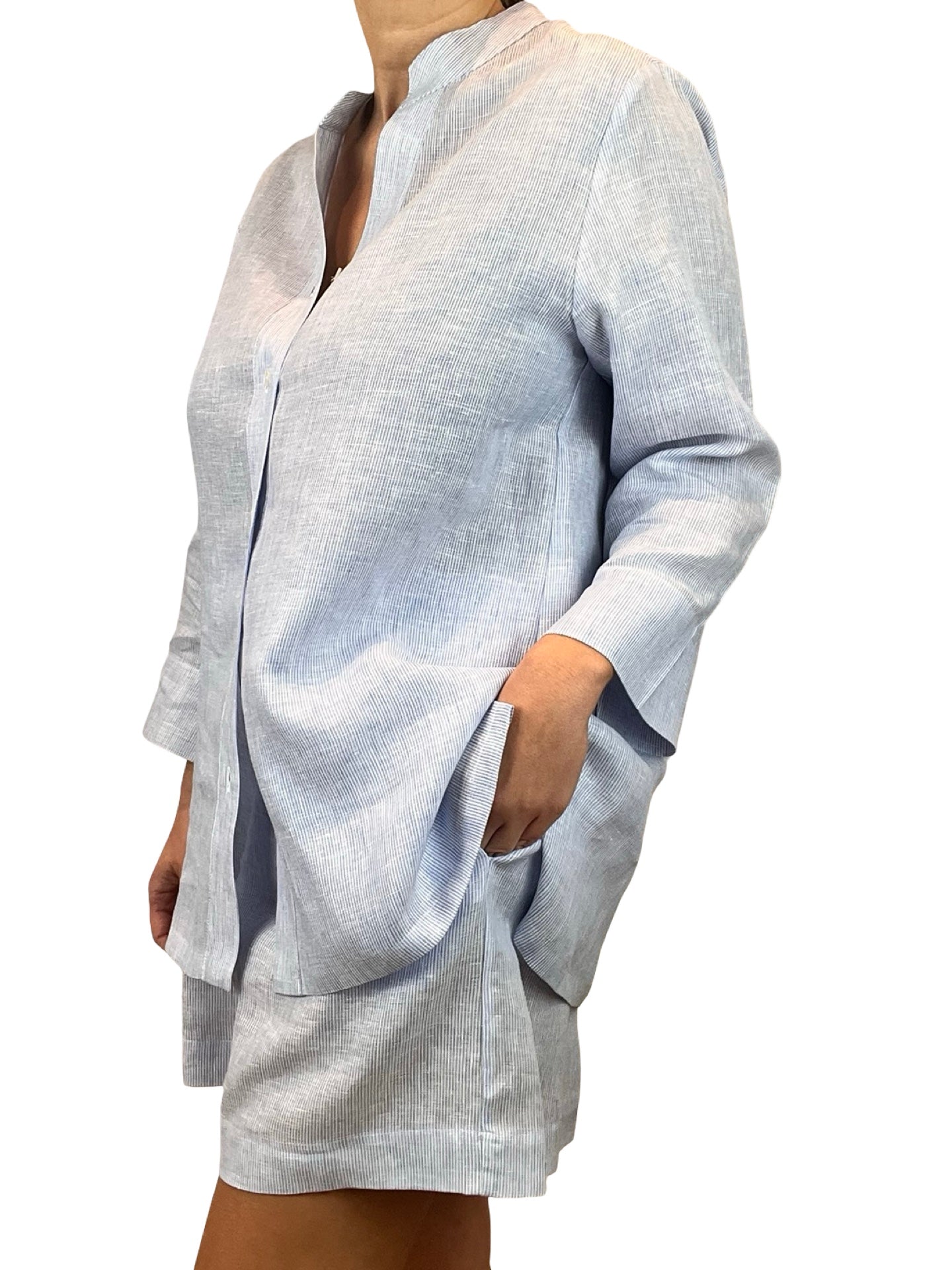 Whyci Milano Mau Striped Blouse