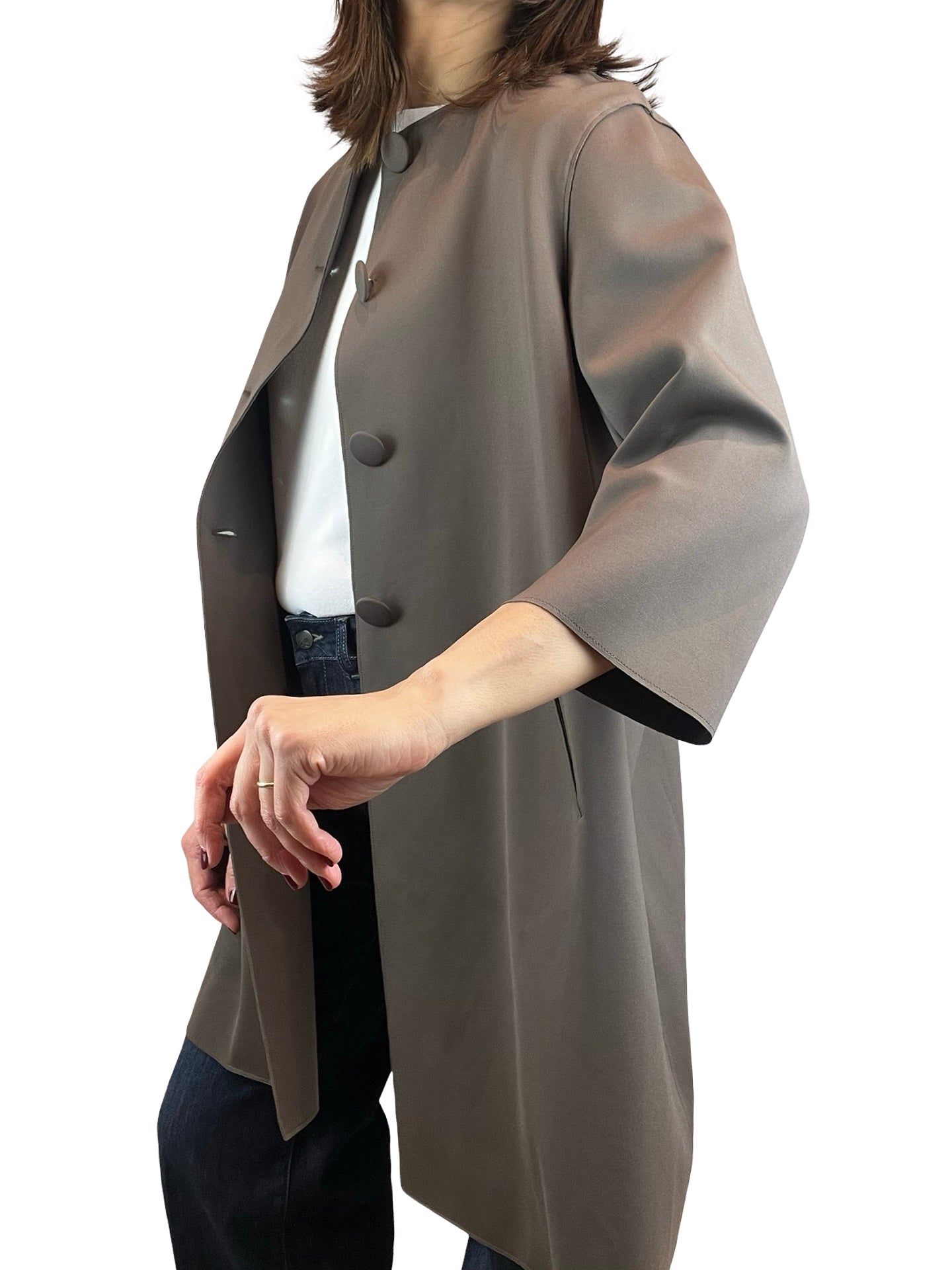 Abrigo Ewooluzione Buonarroti Marron