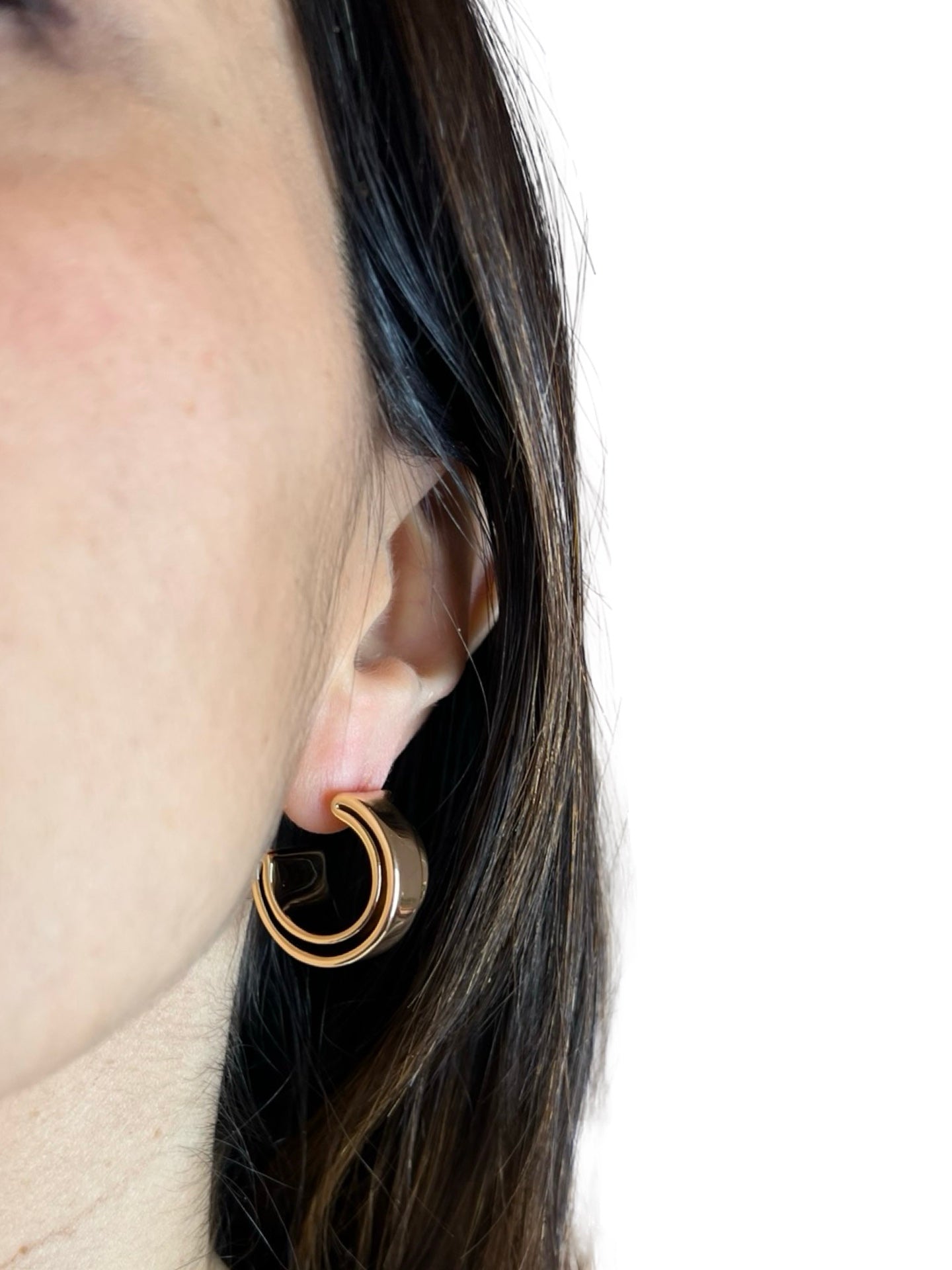 Pendientes Liviana Conti Doble Aro