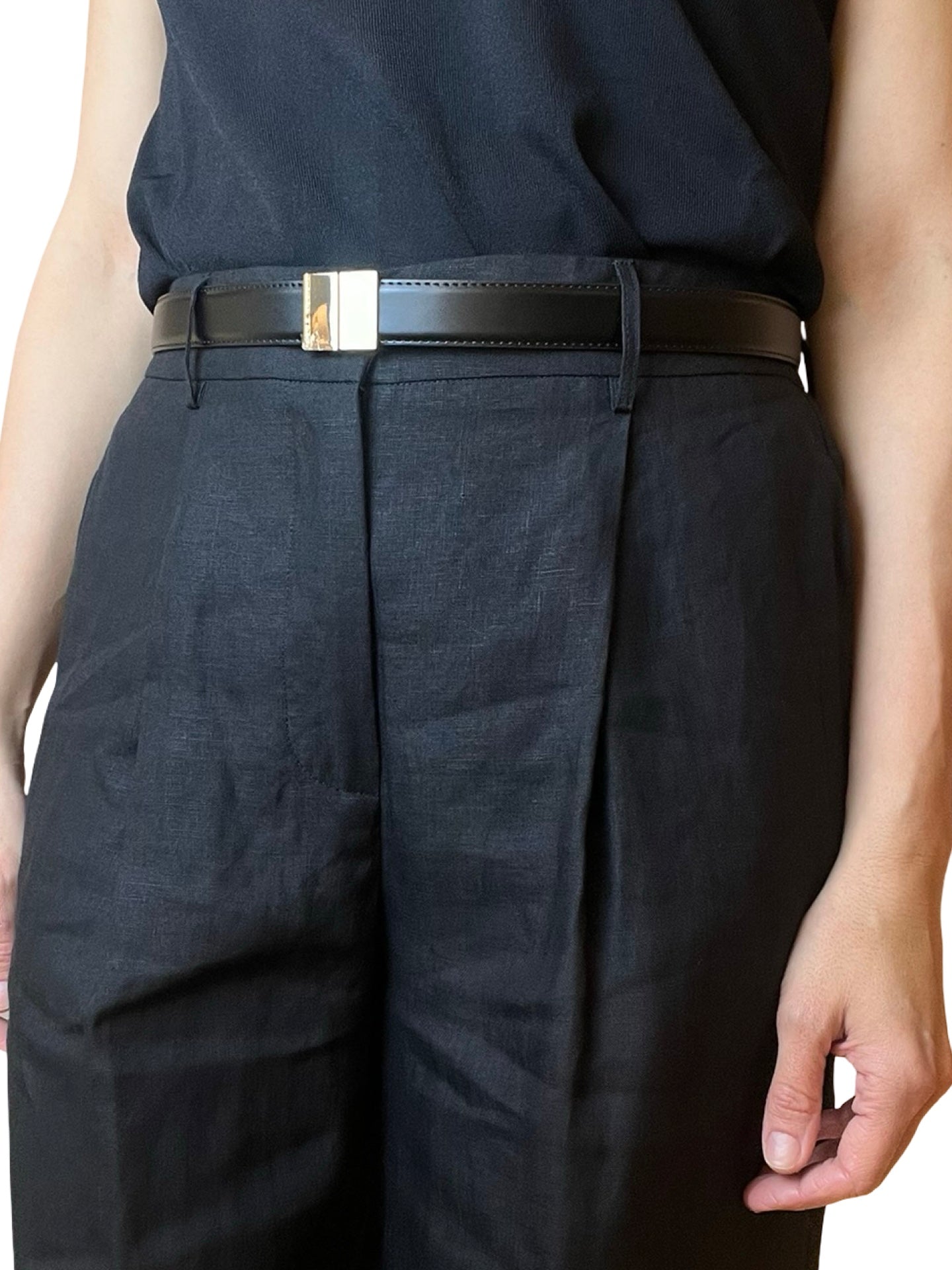 Cinturón Liviana Conti Hebilla Negro