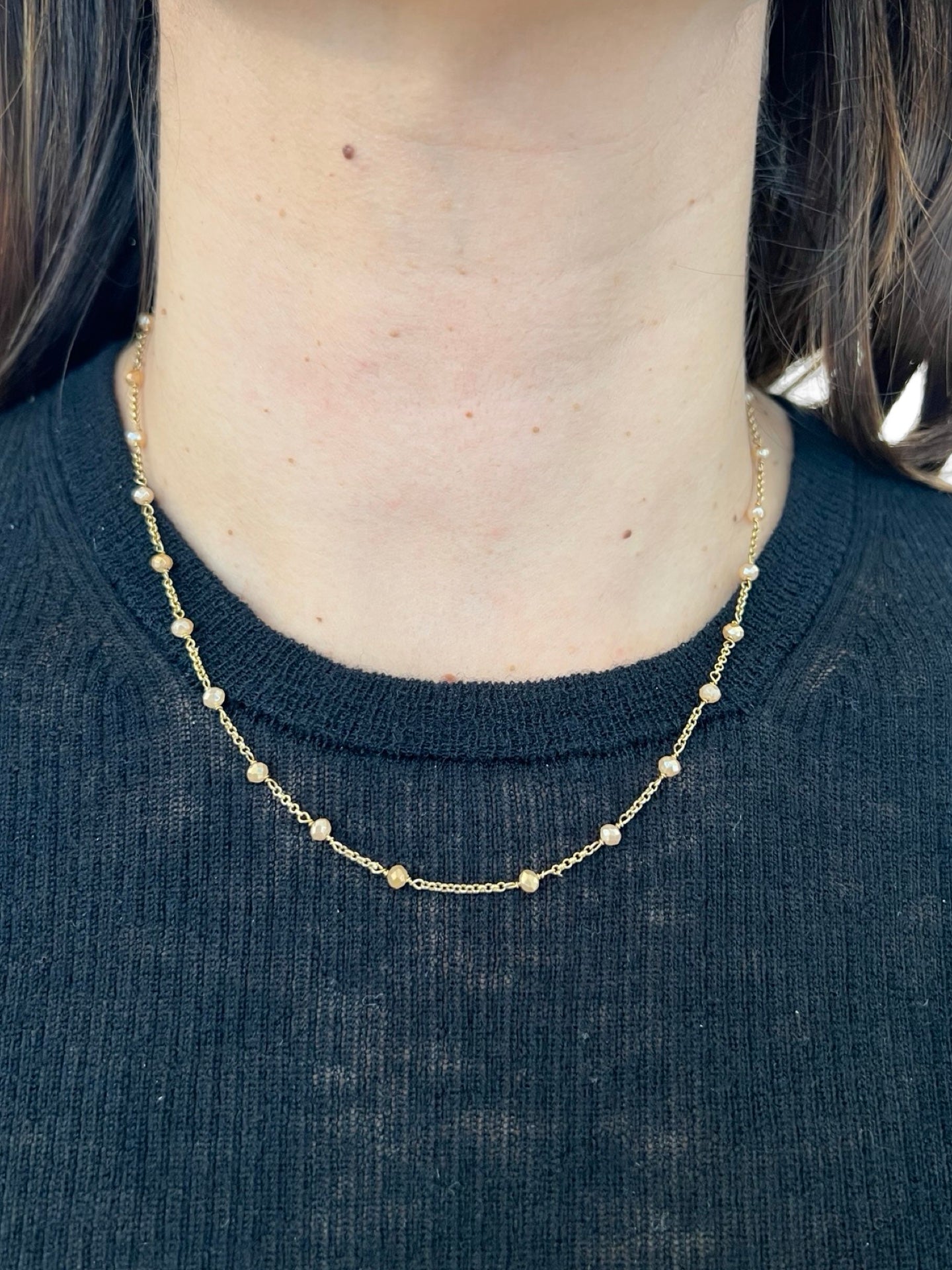 Catena Il Baco da Seta Oro rosa