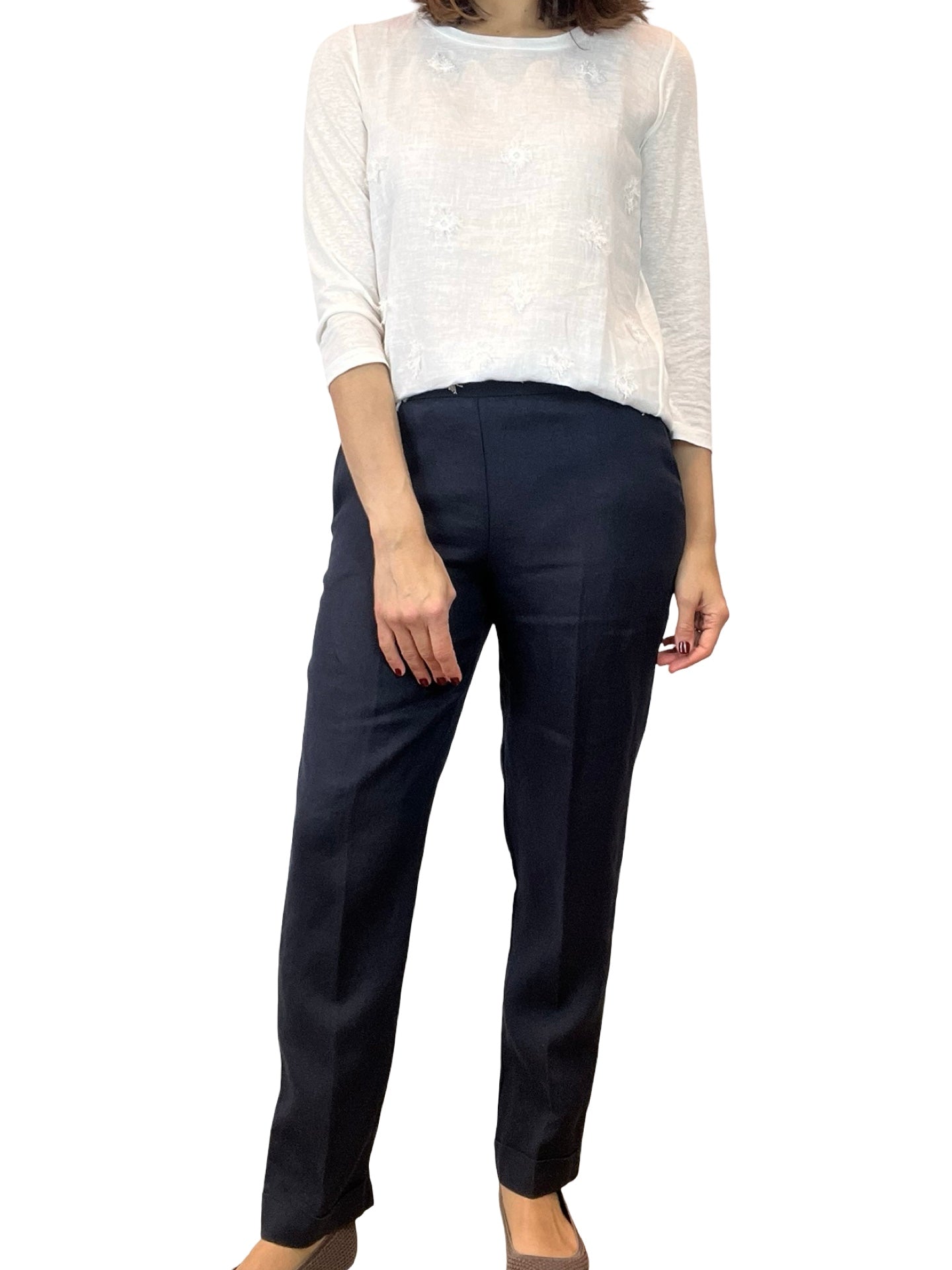 Pantalón Whyci Milano Recto Tobillero