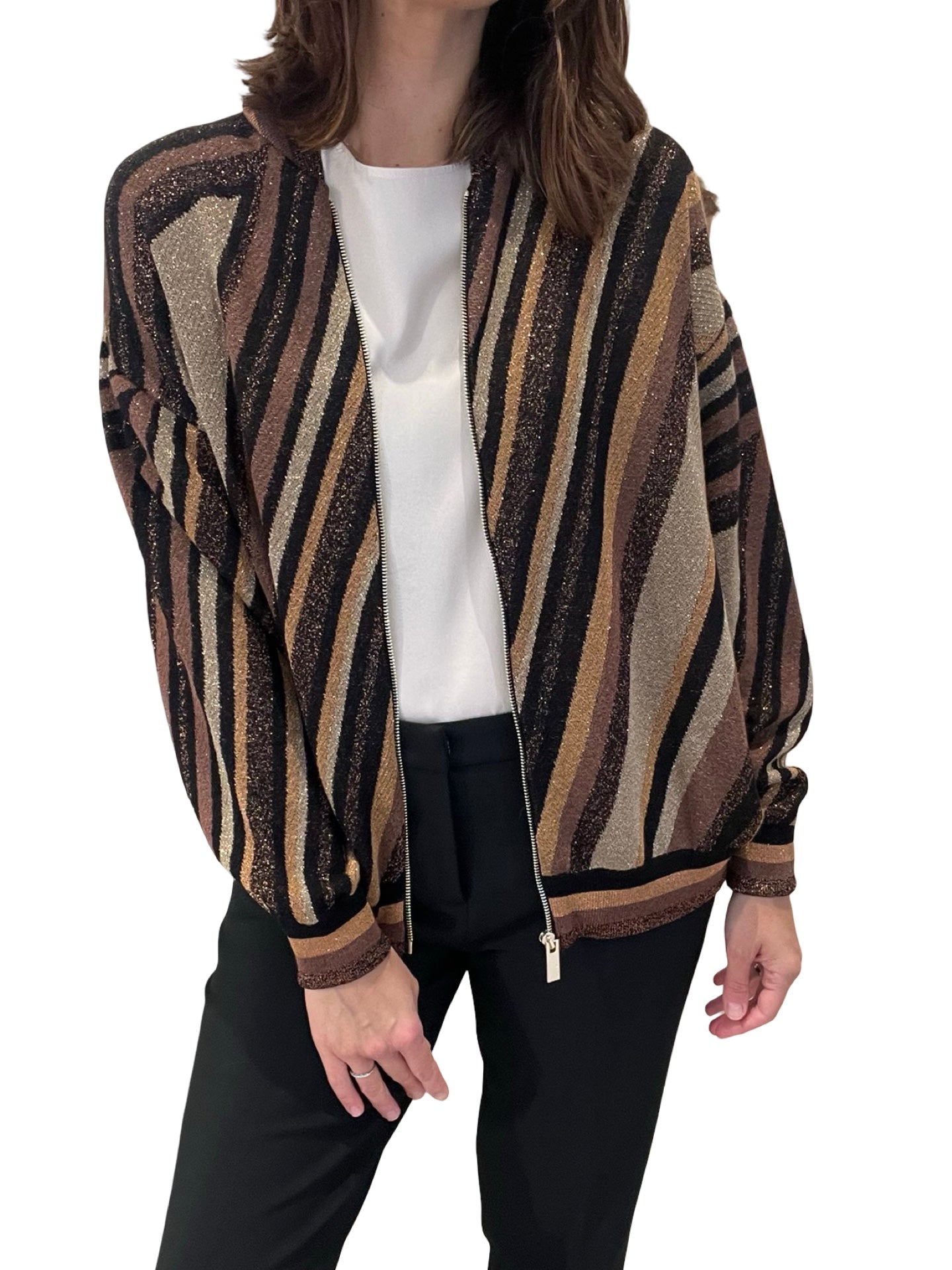 Chaqueta Akep Punto Lurex