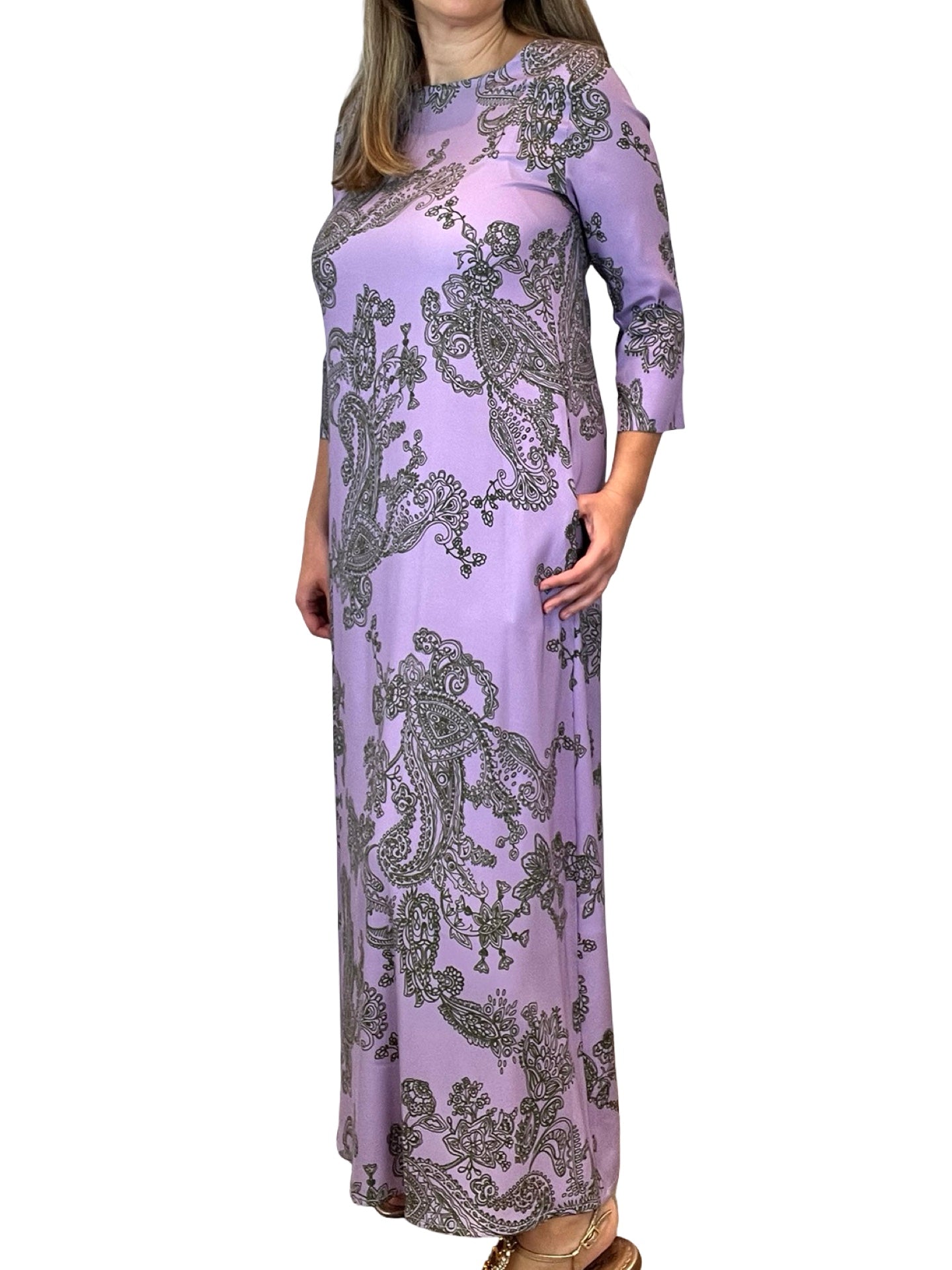 Vestido Whyci Milano Paisley