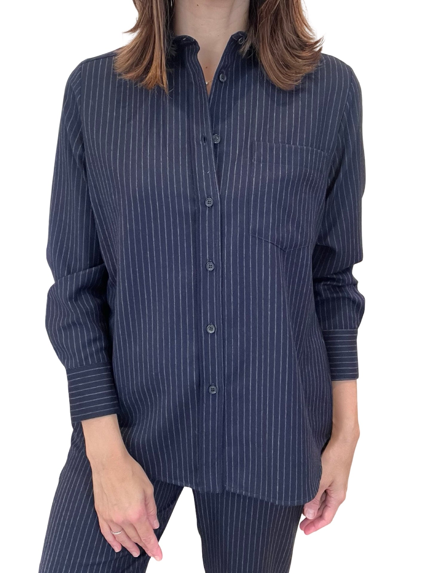 Chemise rayée Rosso35