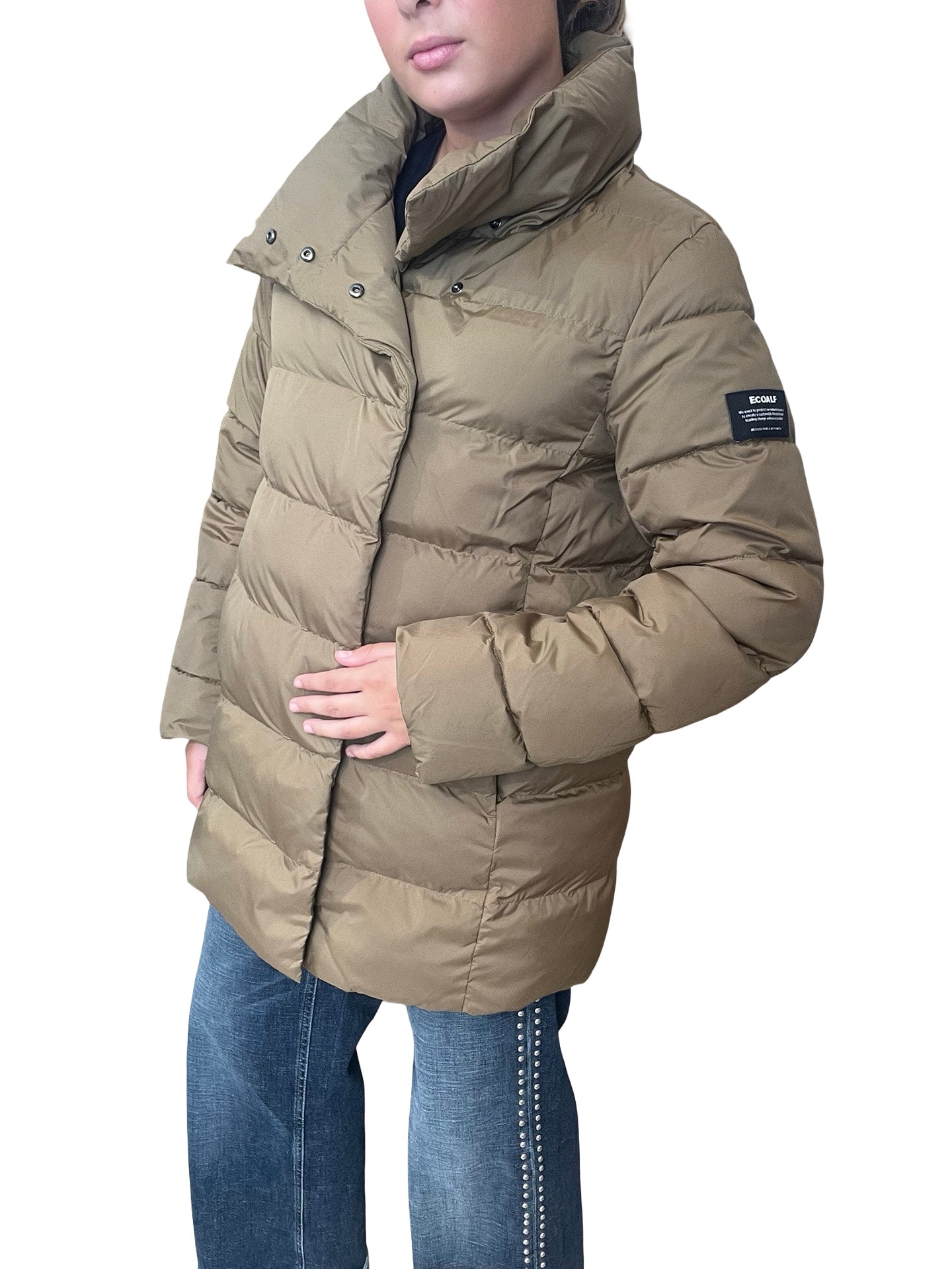 Piumino Ecoalf Moore Biscotti