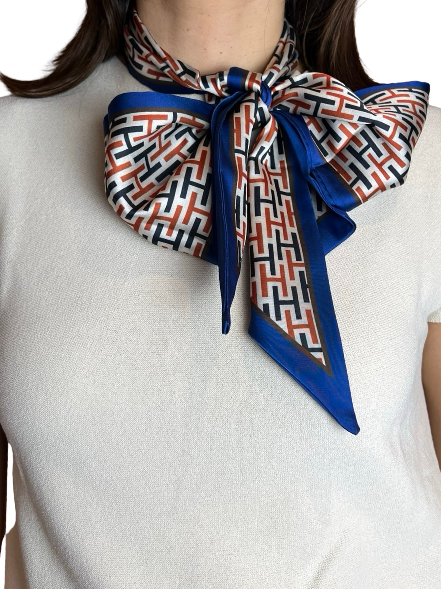 Twilly Il Baco Da Seta Estampado H