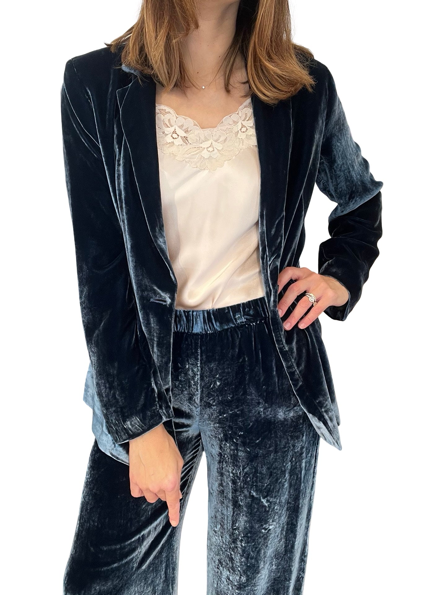 Blazer Diega Terciepelo