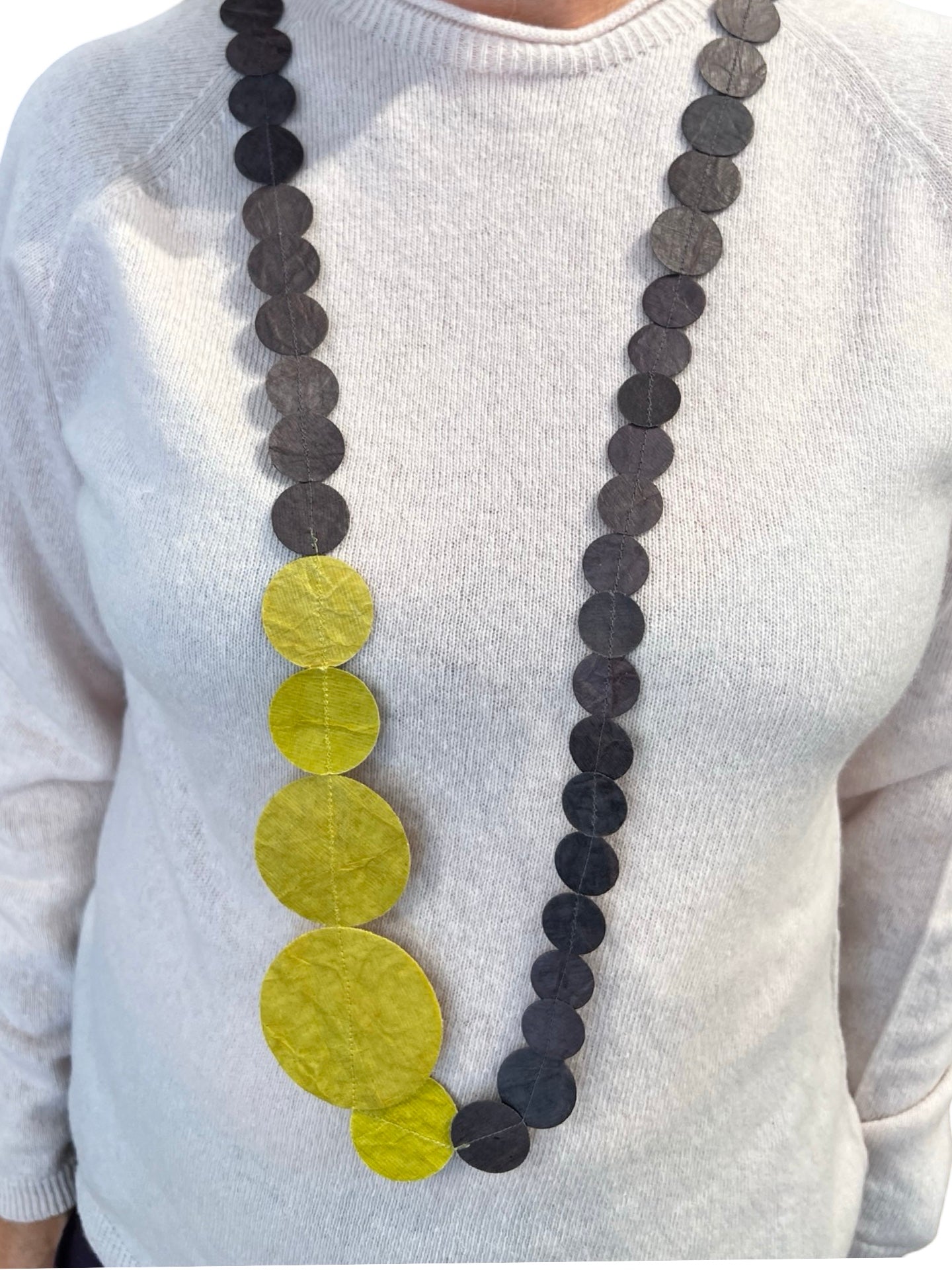 Collana Ana Hagopian Multidot Giallo e Tortora