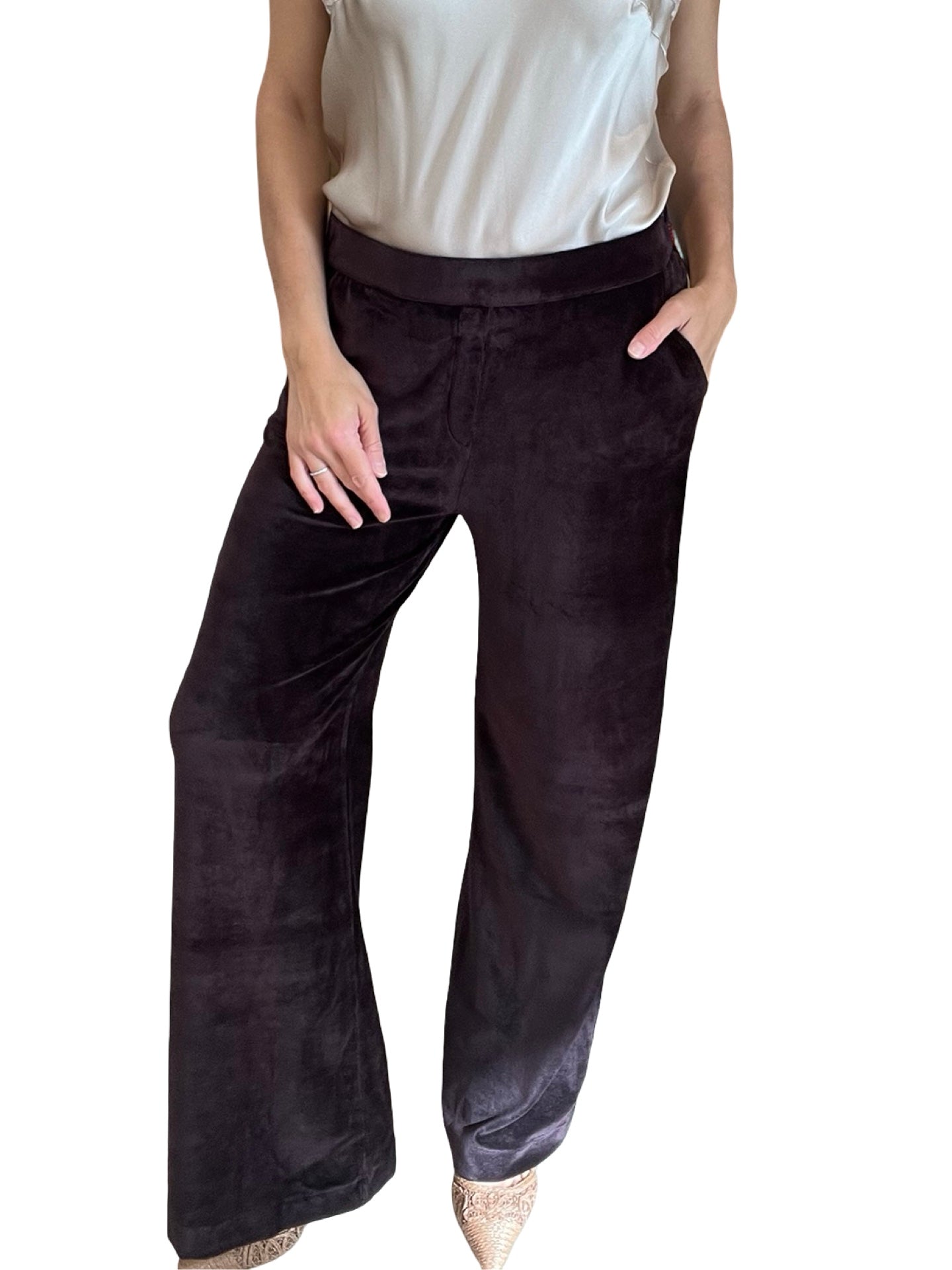 Pantaloni in velluto Majestic Filatures