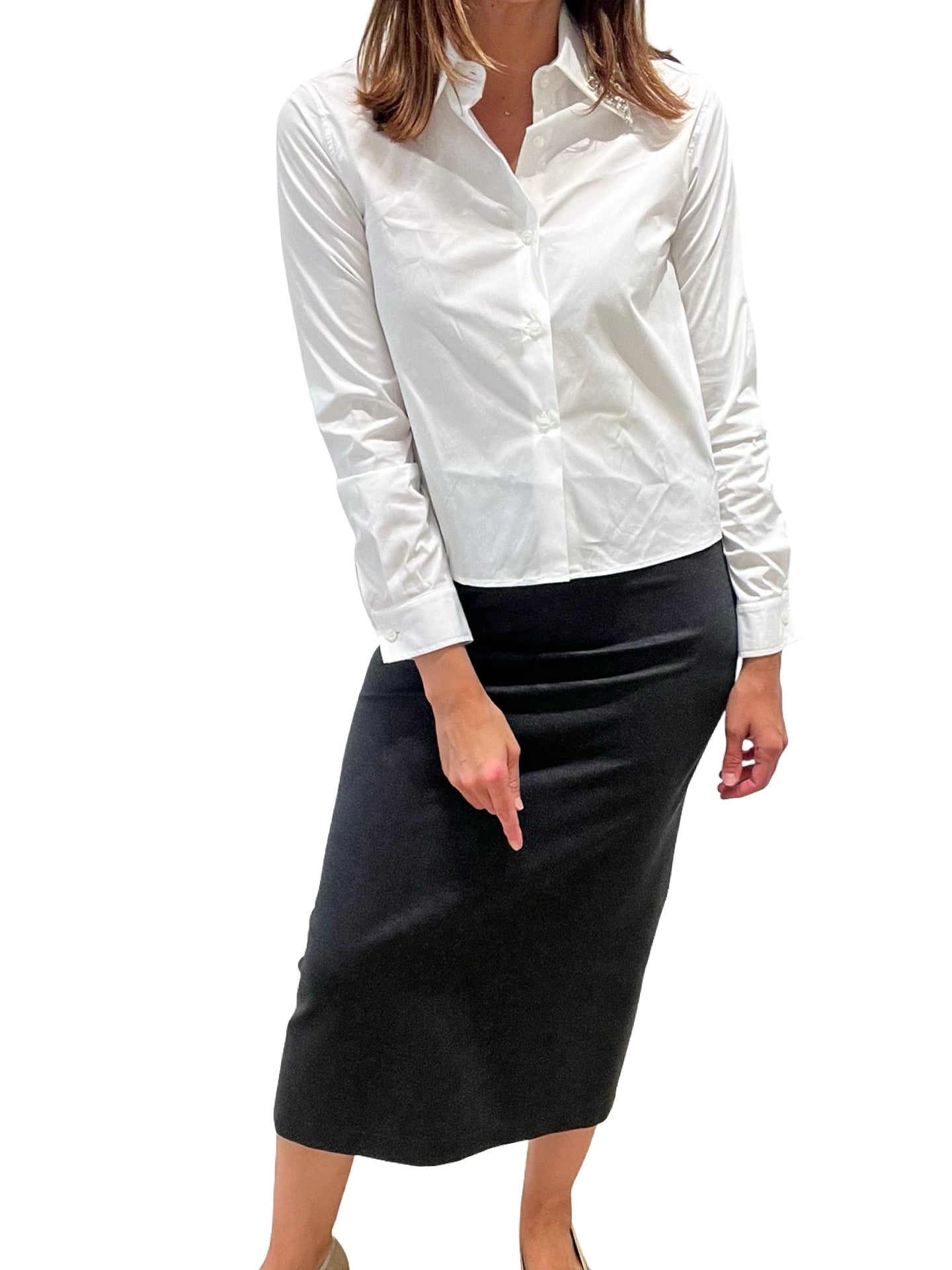 Byu Long Knitted Skirt