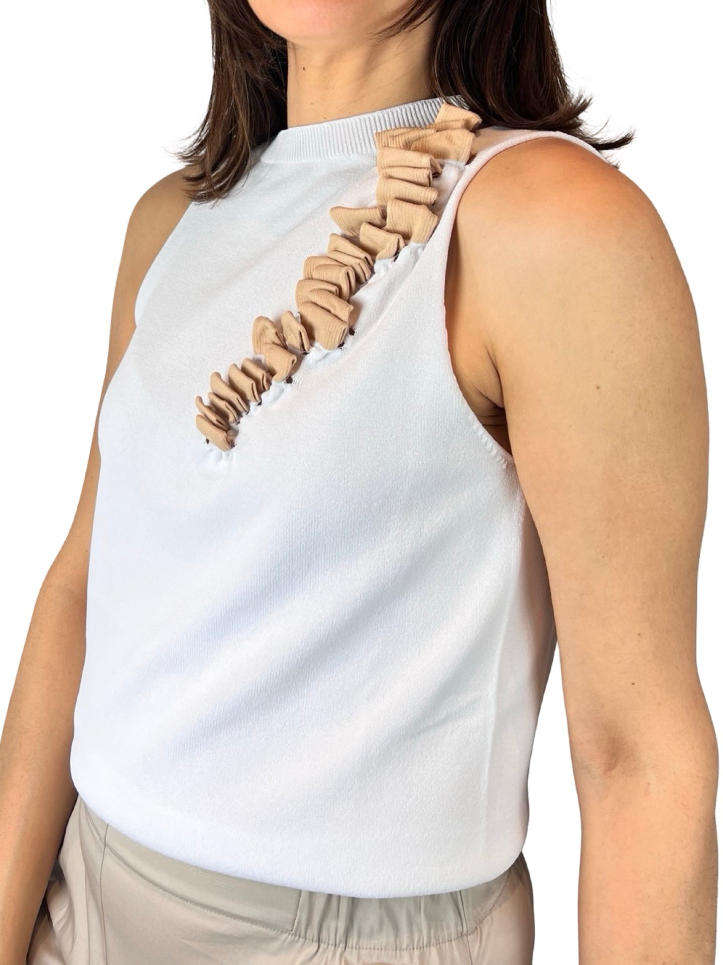 Jersey Liviana Conti Sin Mangas Adorno