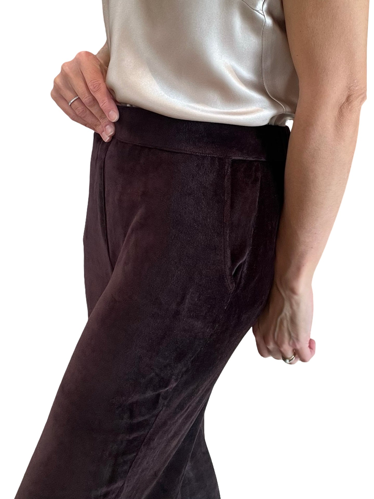 Pantaloni in velluto Majestic Filatures