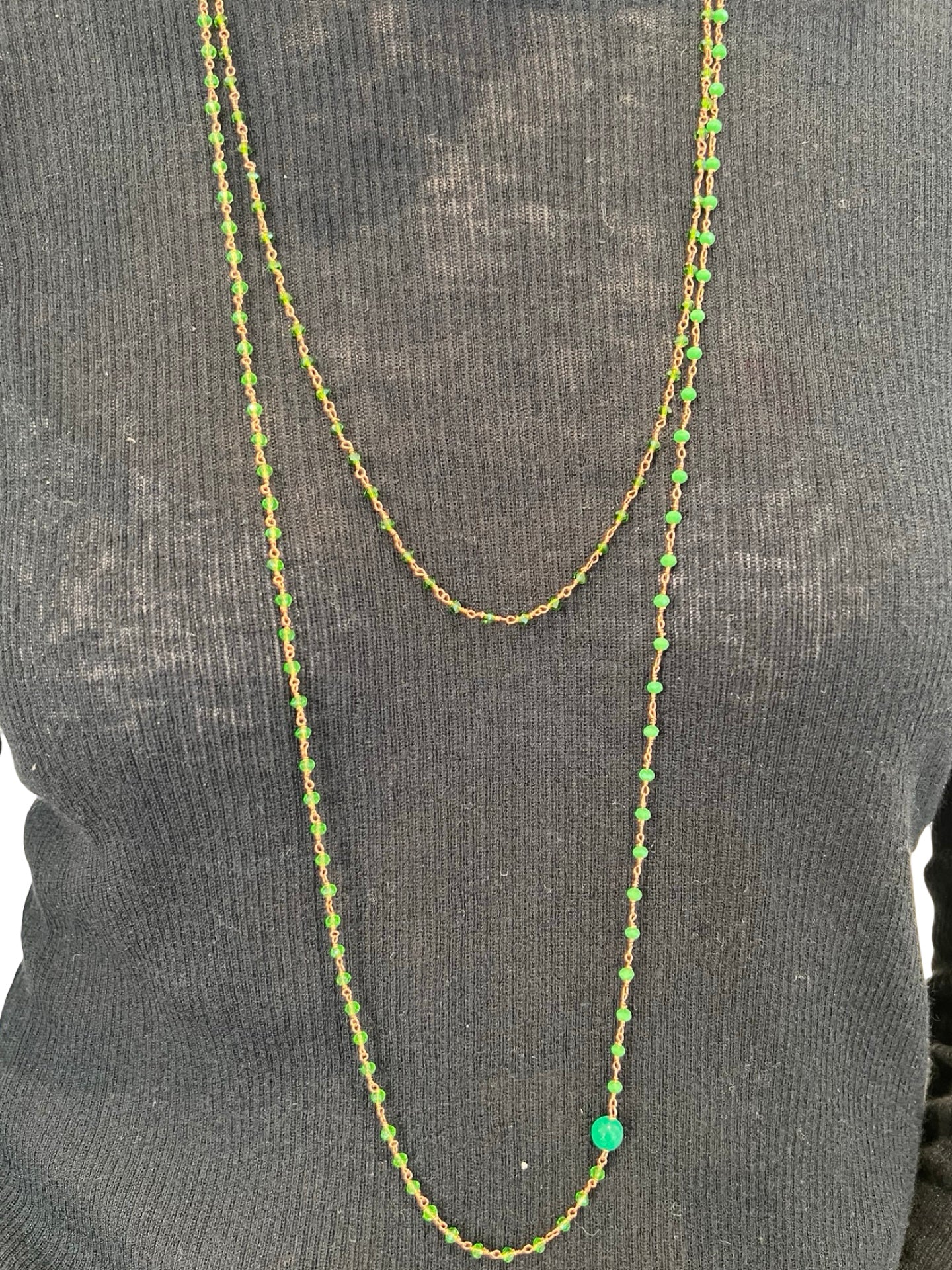 Collar Fabrizio Marcantelli Fino Cara Verde
